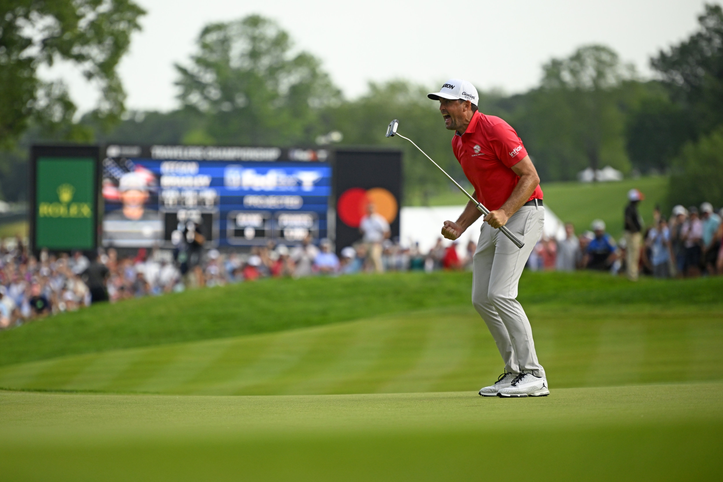 Keegan Bradley Steals Tommy Fleetwood's Heart at Travelers Championship
