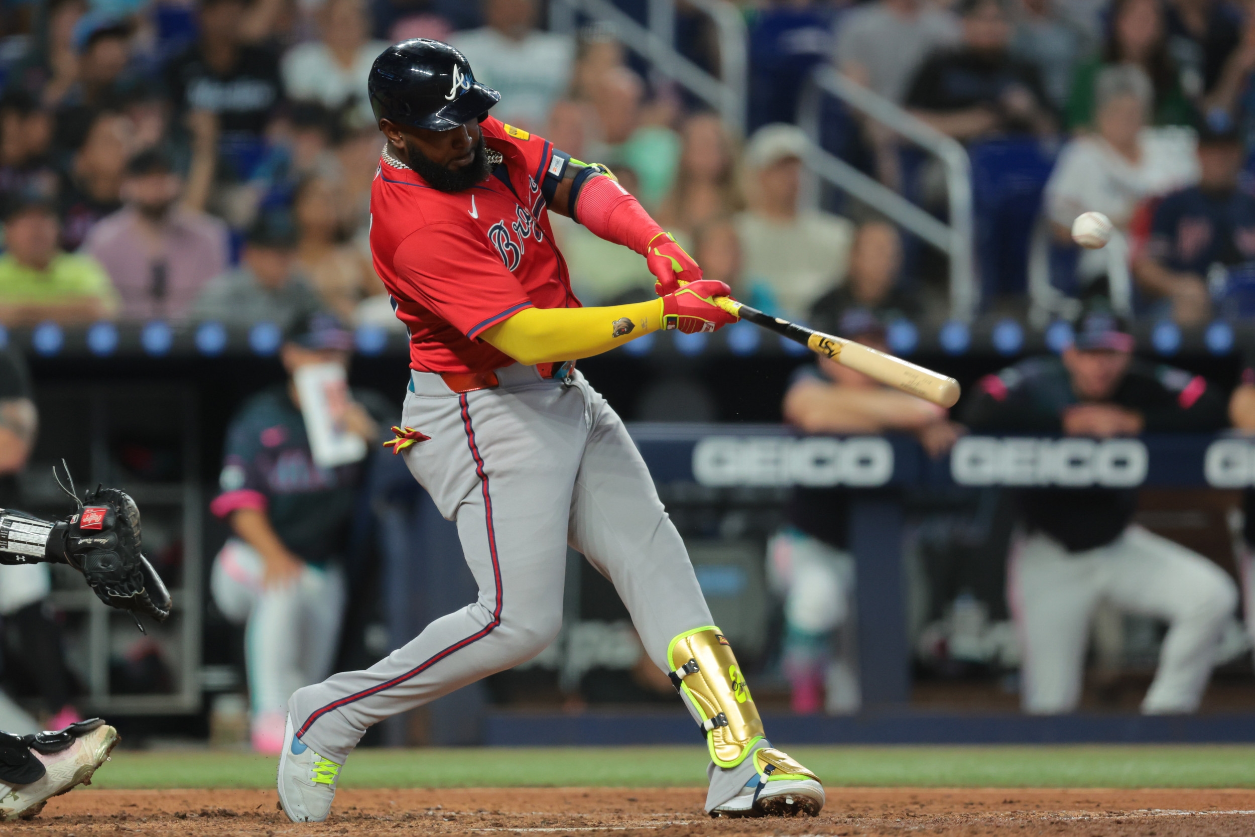 Red Sox Acquiring $77 Million Braves Slugger Would Bring 'Thump' to Lineup