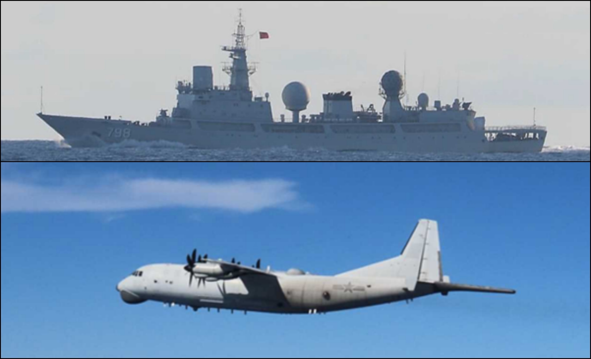 US Ally Detects Chinese Military Near Coast: Photos