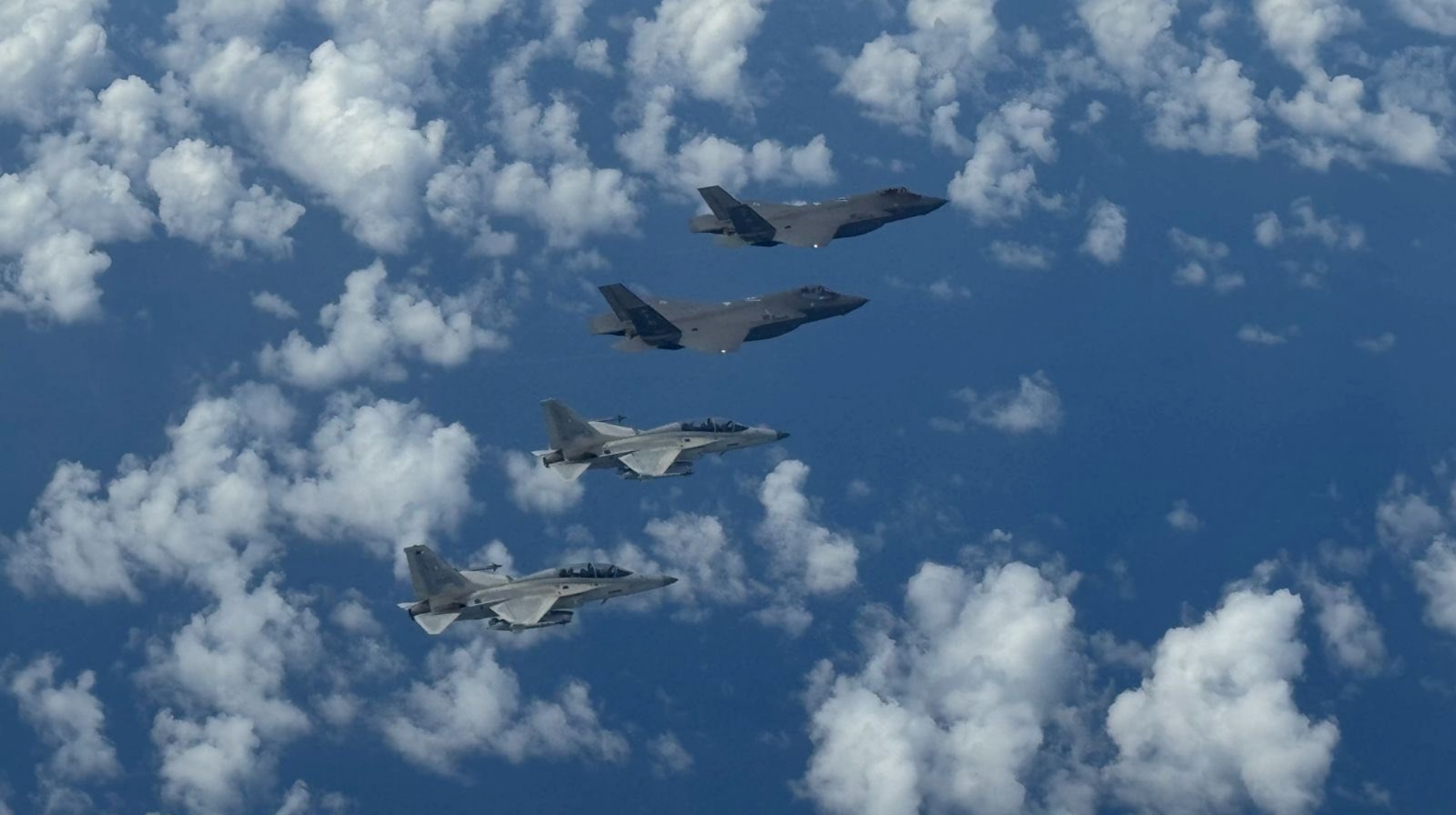 US Flexes Air Power With Ally in Contested South China Sea