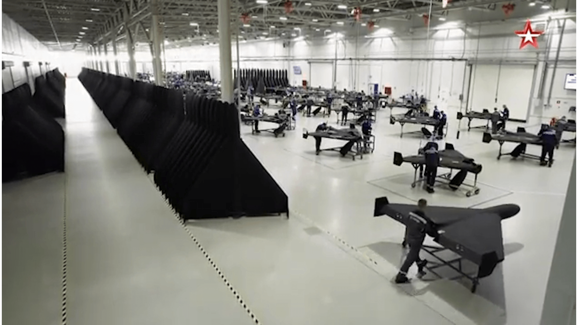 Video Shows Inside Russia's Iranian Drone Factory