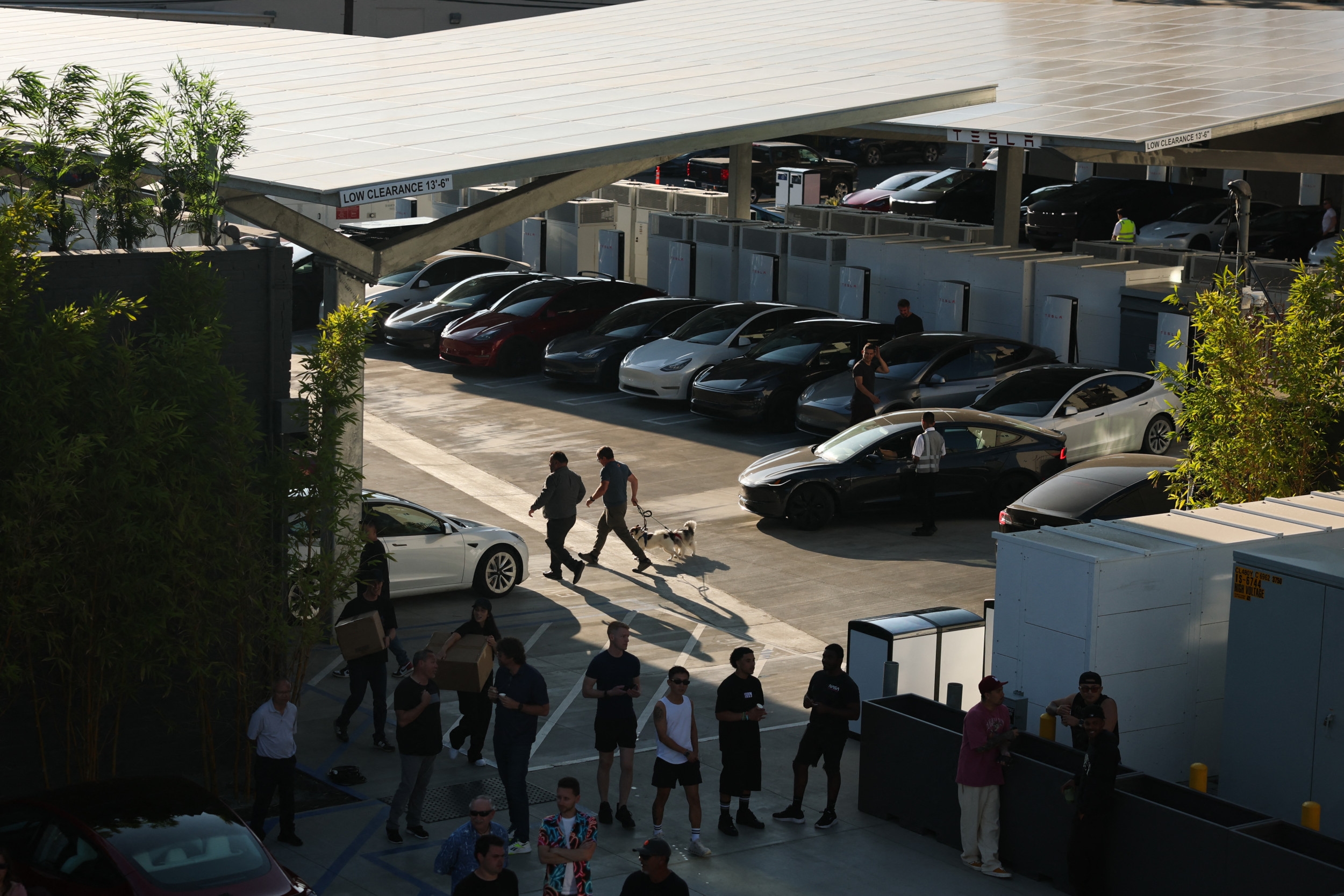 Elon Musk's Tesla Diner Is Now Open: Here's What People Are Saying