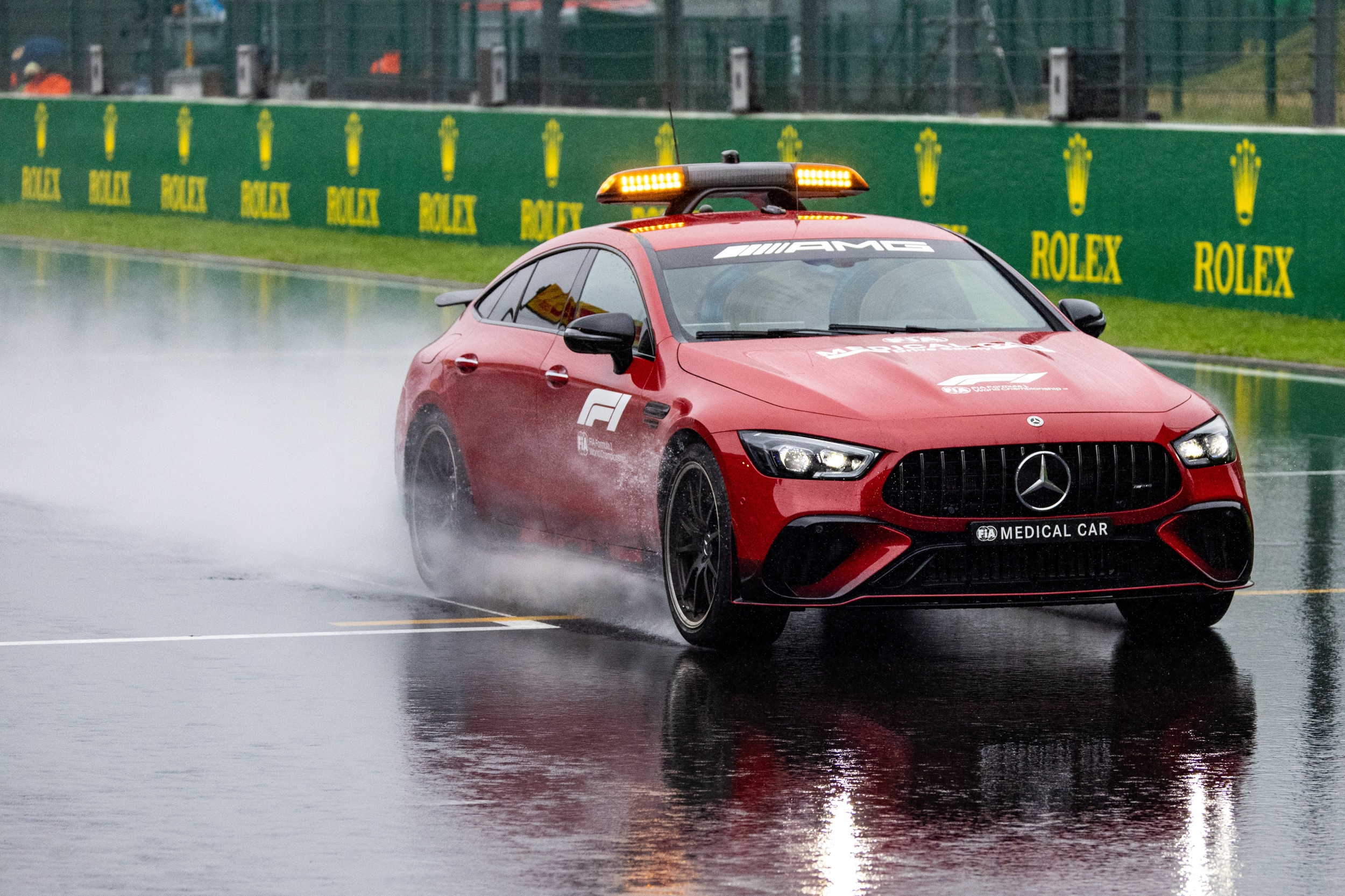 F1 Belgian Grand Prix Under Threat of Rain