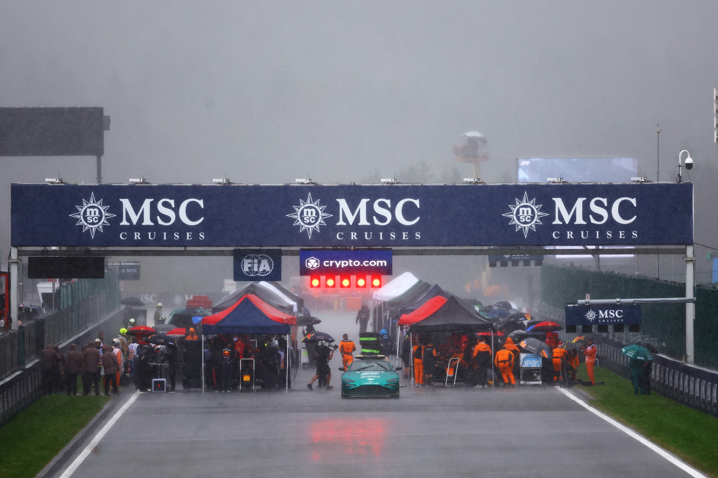 F1 Belgian GP Faces Cancellation after F3 Race Called off Due to Heavy Rain