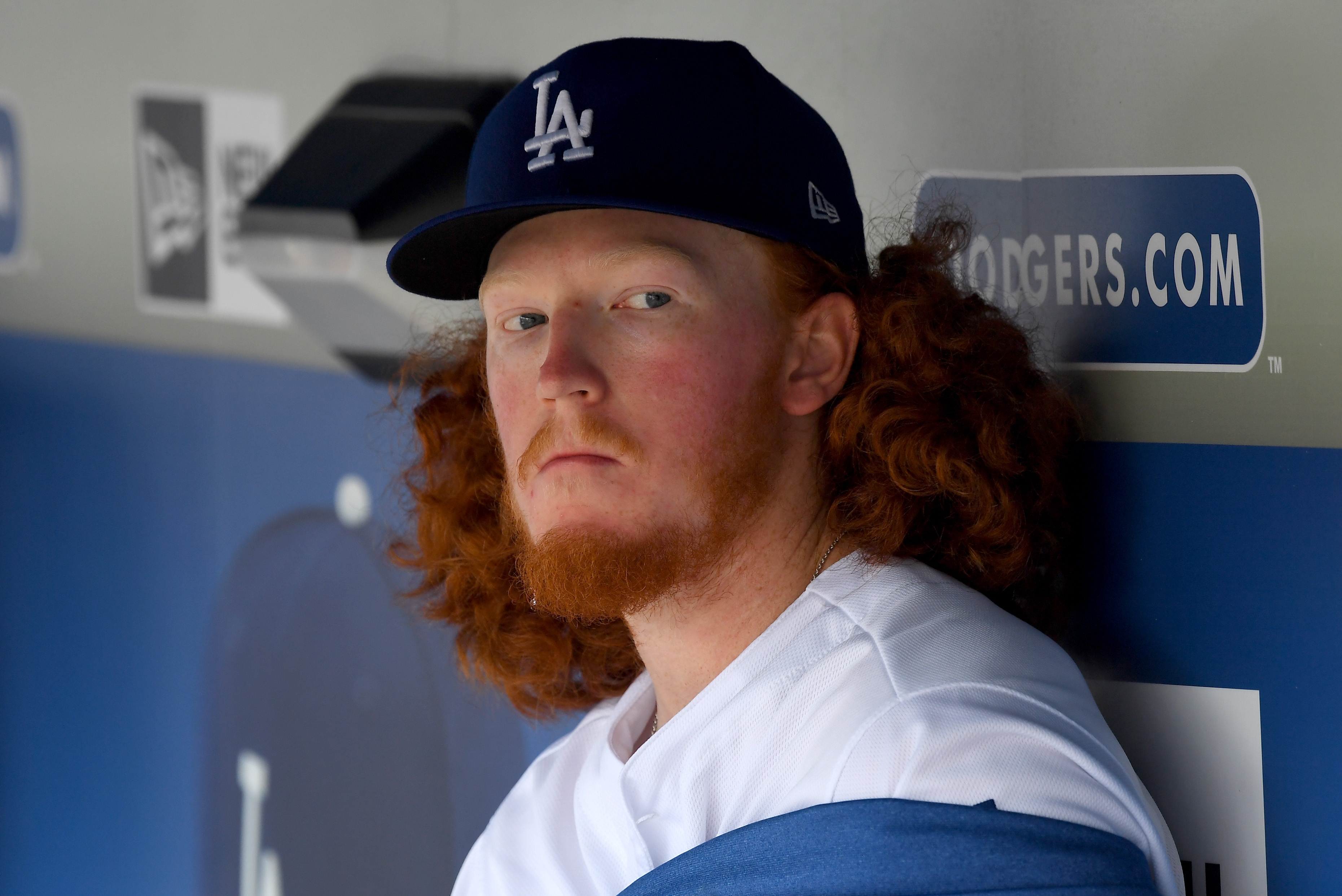 Dodgers' Dustin May Offers 1-Word Response on 'Trade Bait' Talk