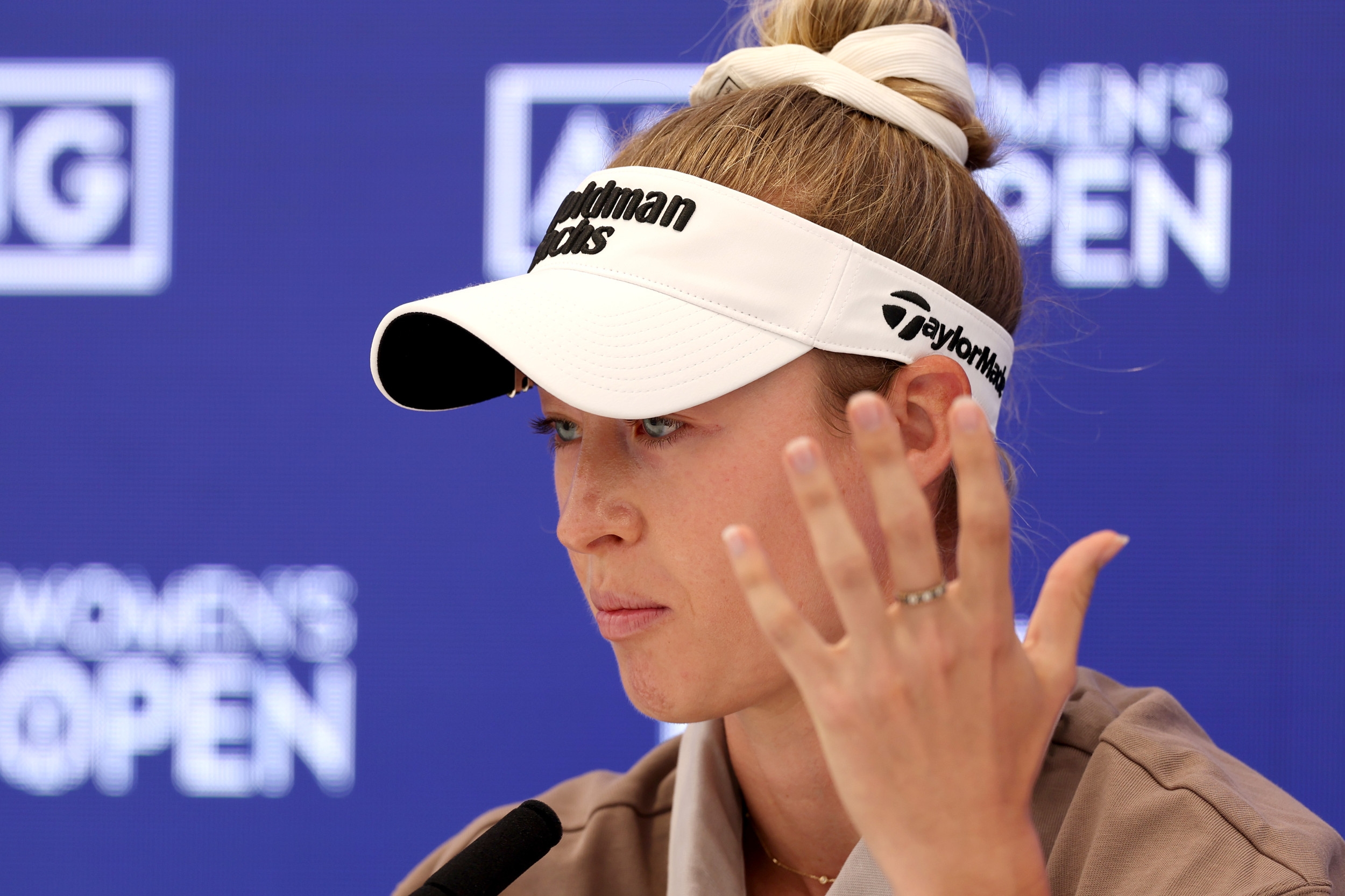 Nelly Korda Displays 'Nothing Else to Prove' Mentality At AIG Women's Open