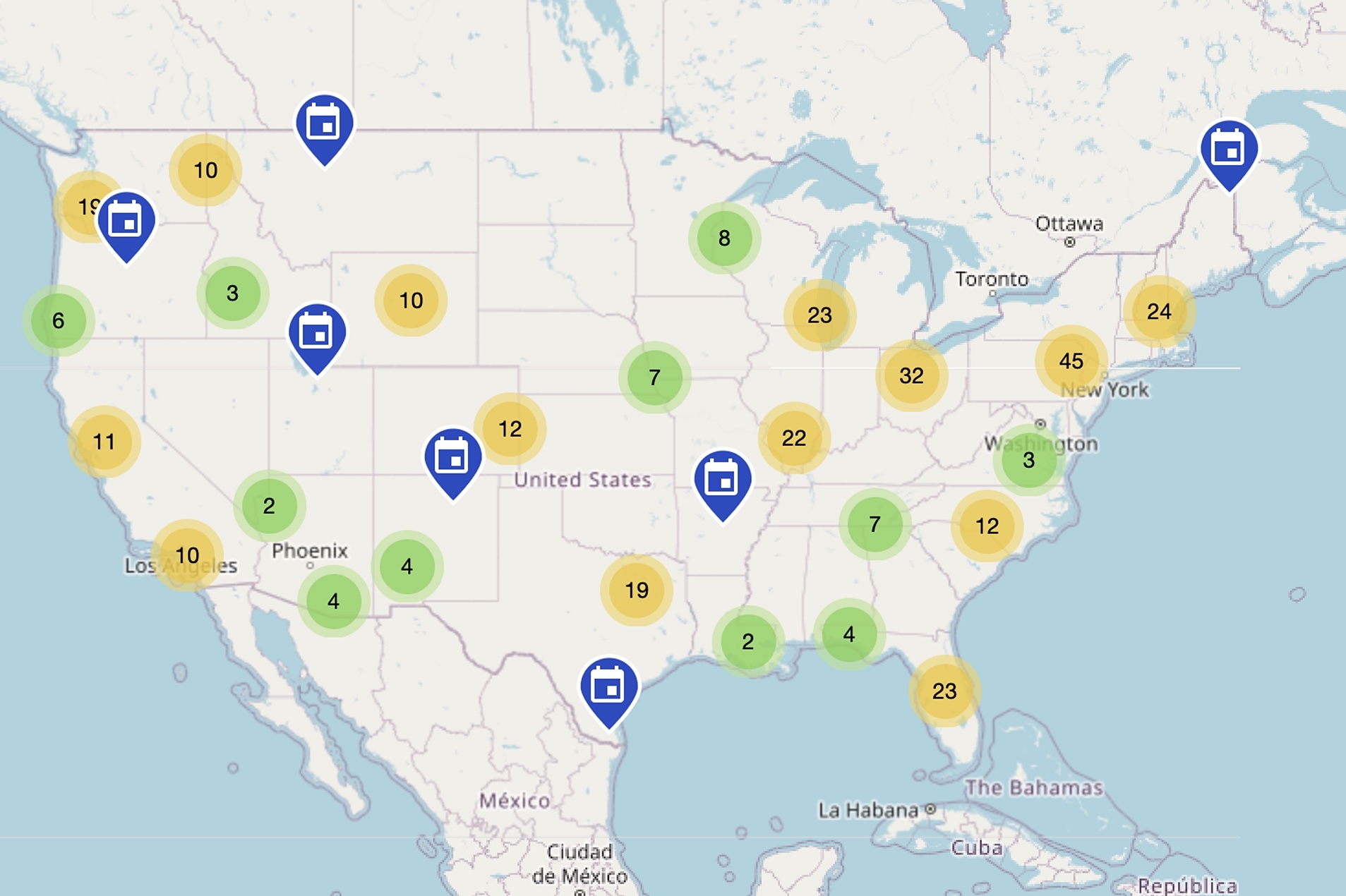 Map, List of Cities Hosting 'Rage Against the Regime' Protests on August 2