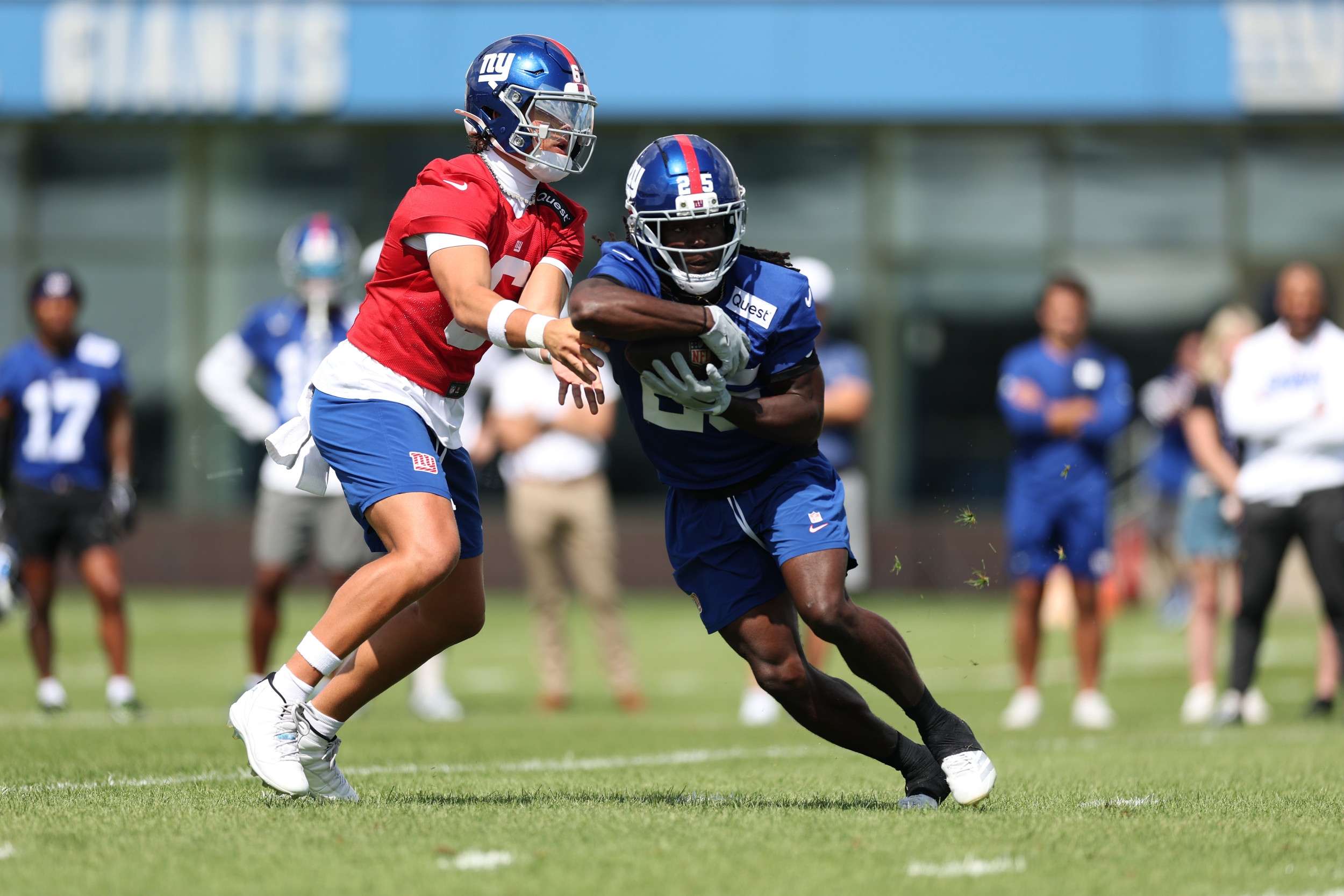 NY Giants' Jaxson Dart Slaps Elite Label on Shocking Player