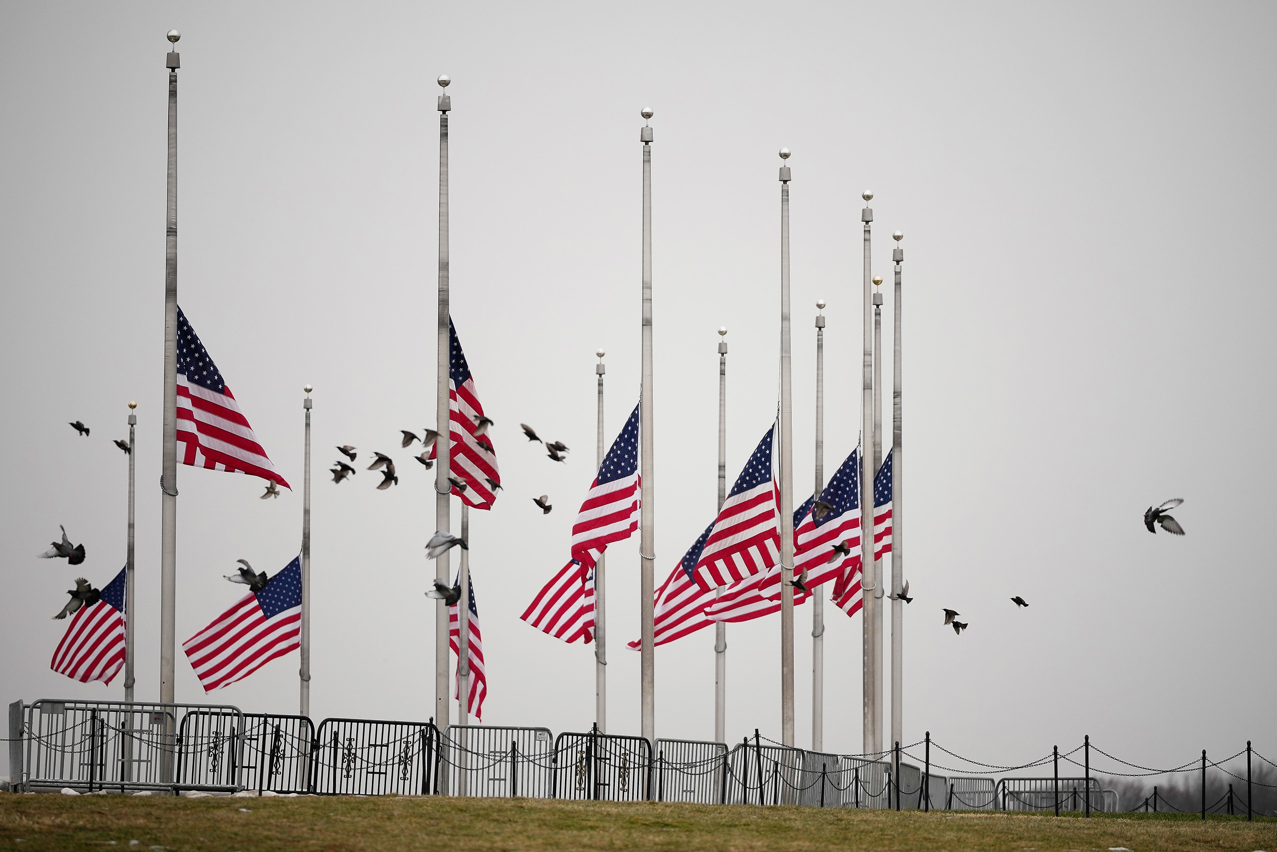 Why Flags Are Half-staff in Four States Today, This Weekend