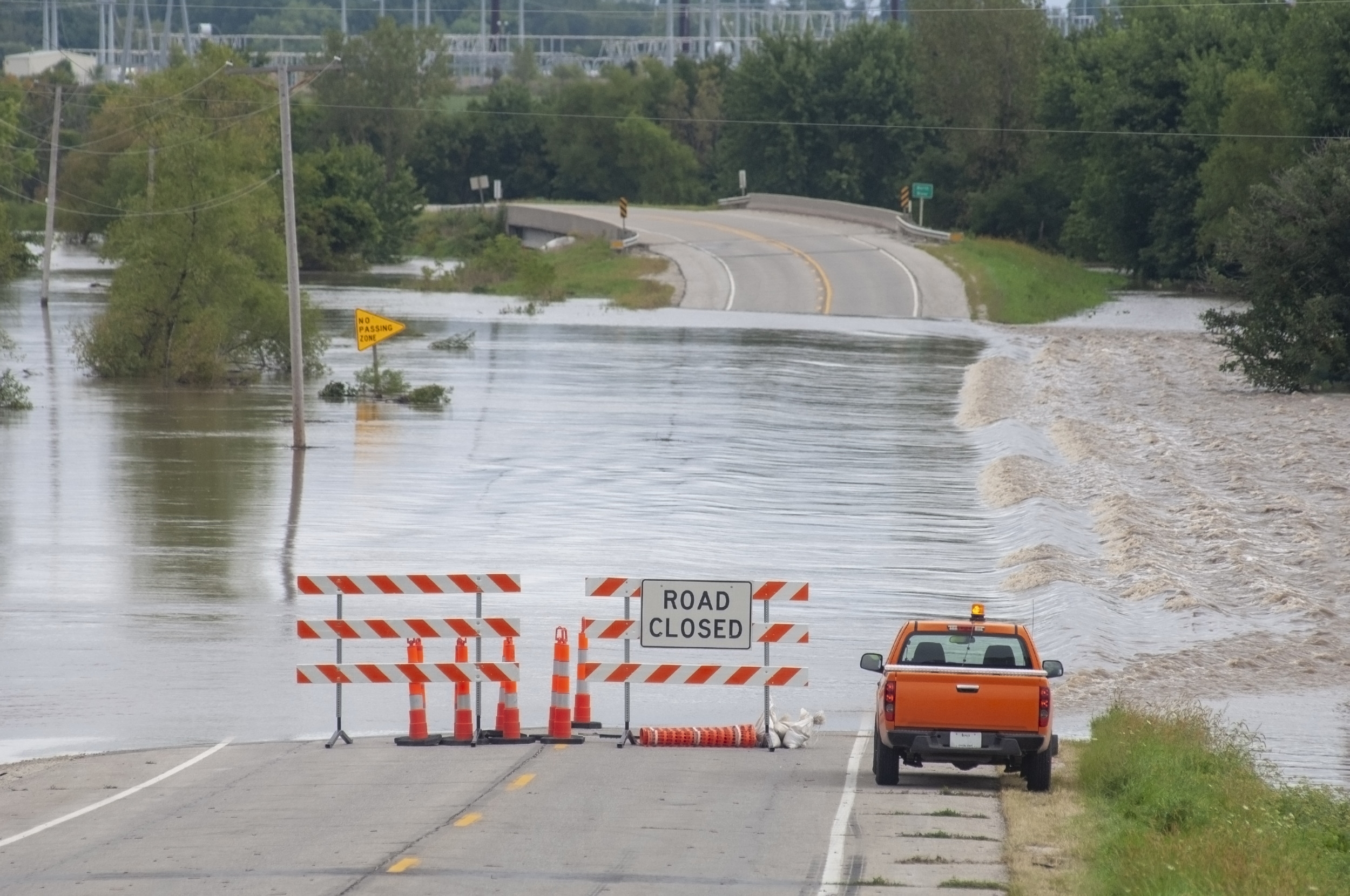 Flood Warning Issued as River Depth Reaches 90 Feet