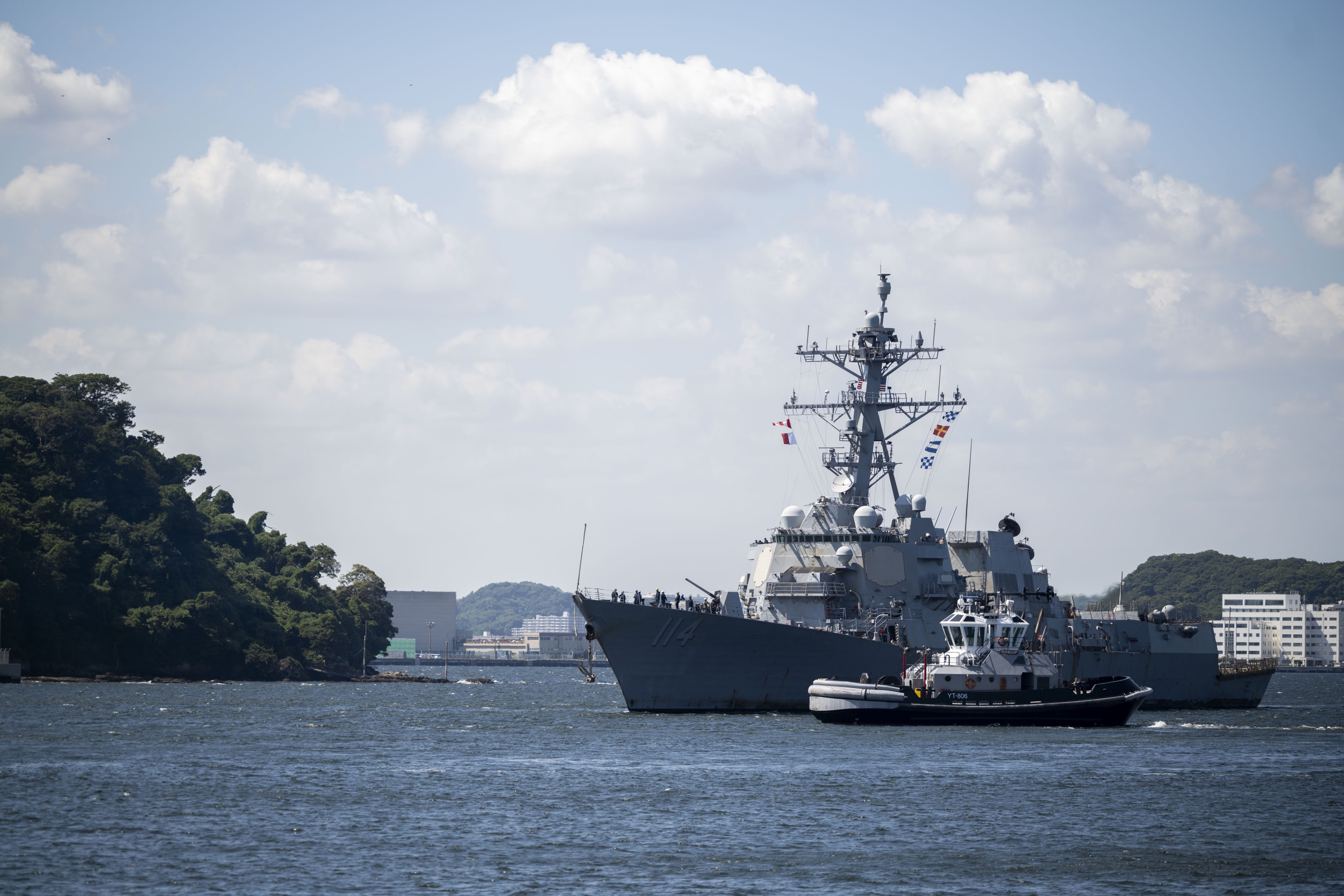 US Warship Provided 'Critical Defense' of Strategic Island Base: Navy