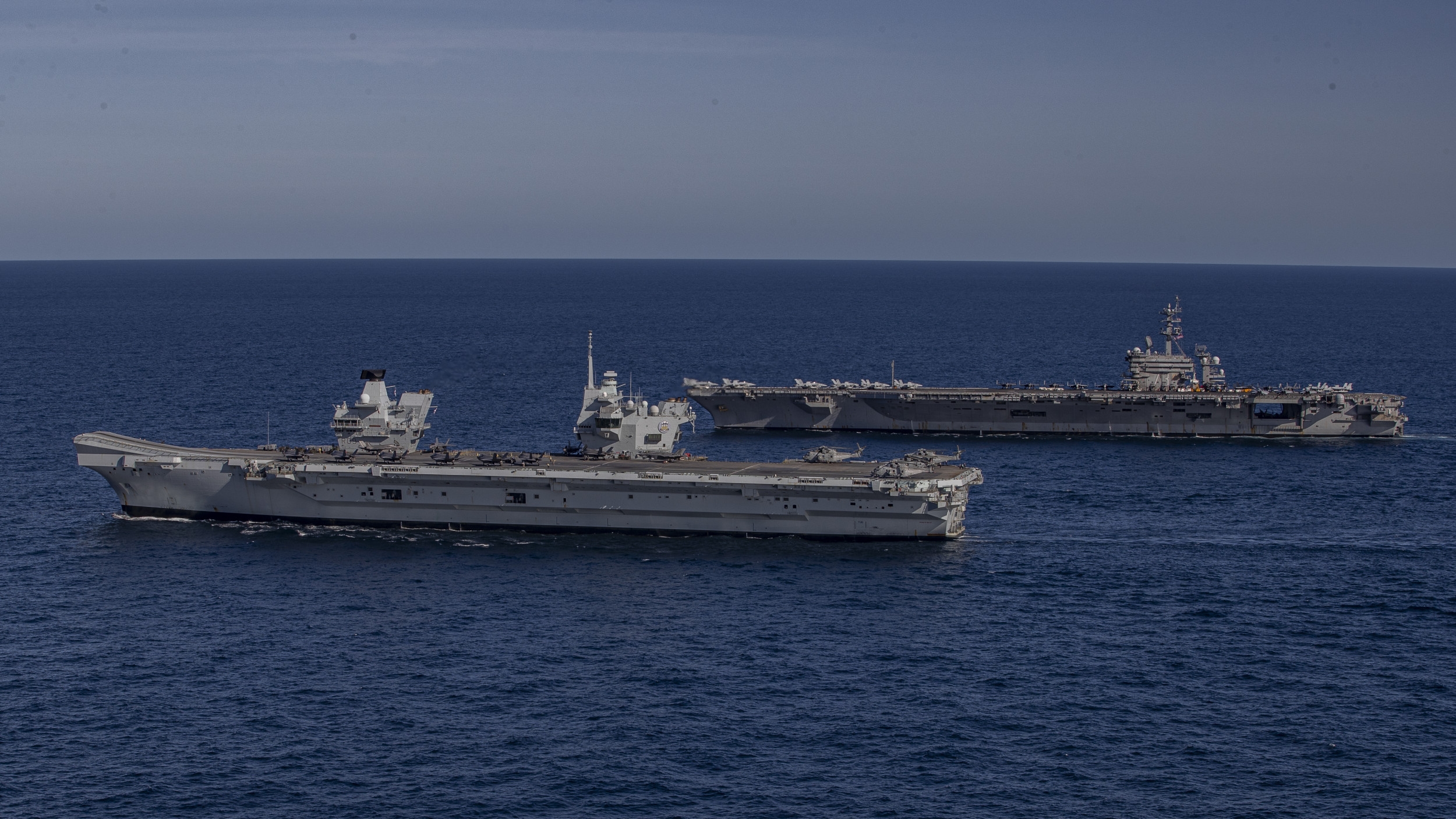 US Allies Stage Quadruple Carrier Drills in Waters Near China