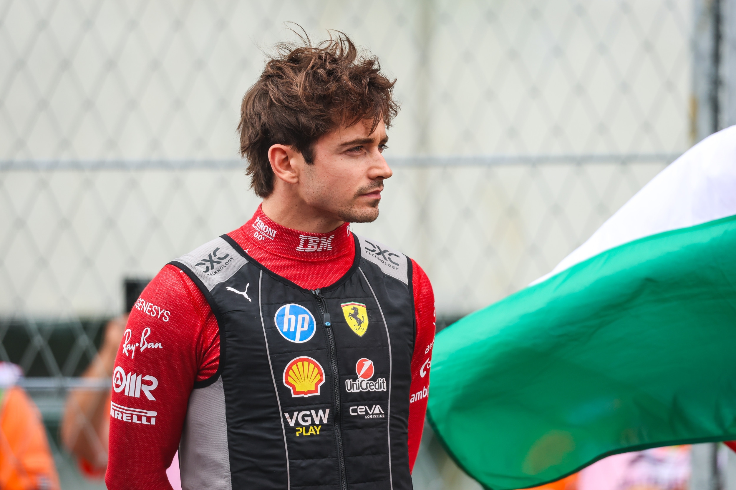 Charles Leclerc Responds to George Russell's Fiery Radio Rant