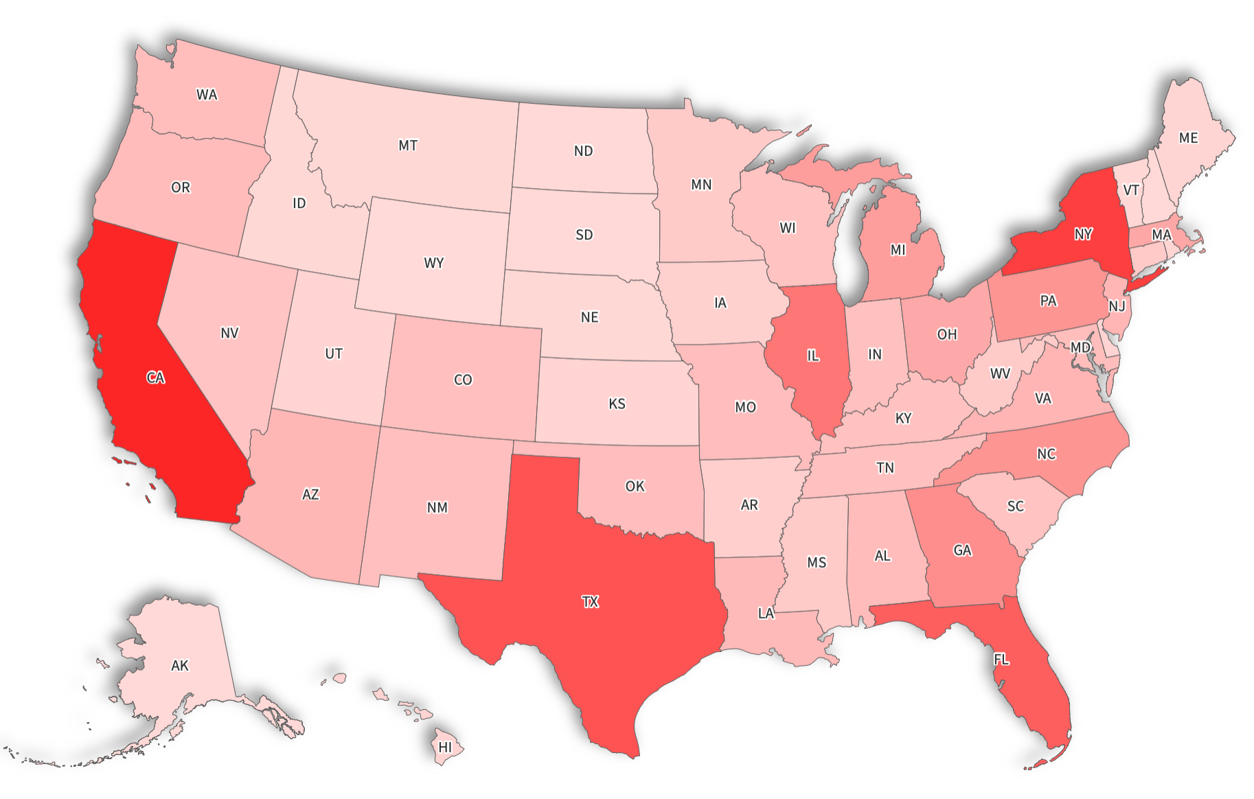 Map Shows How Each State Could Lose SNAP Benefits Under New Requirements
