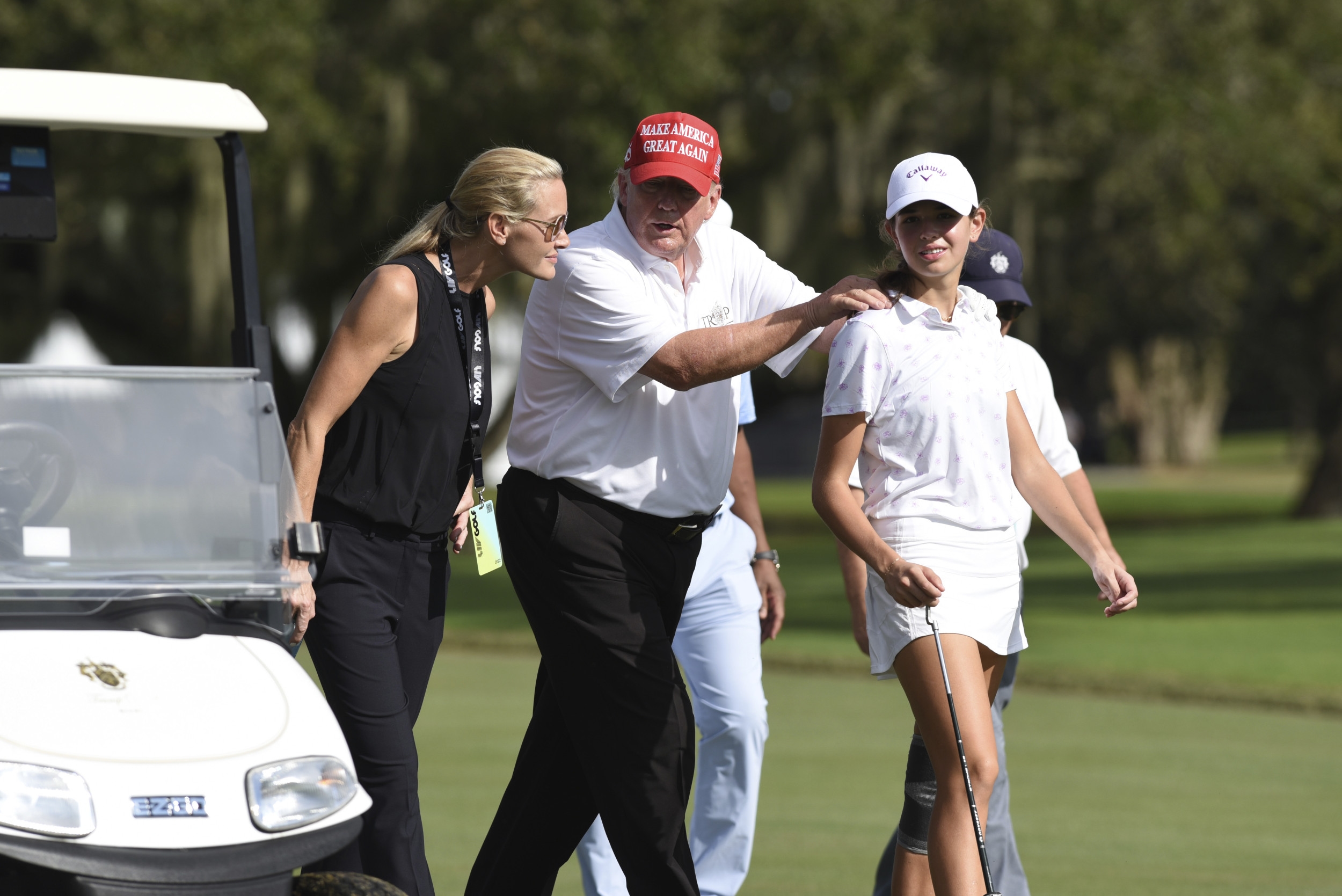 Kai Trump Visits Eye Doctor After Golf Putting Issues