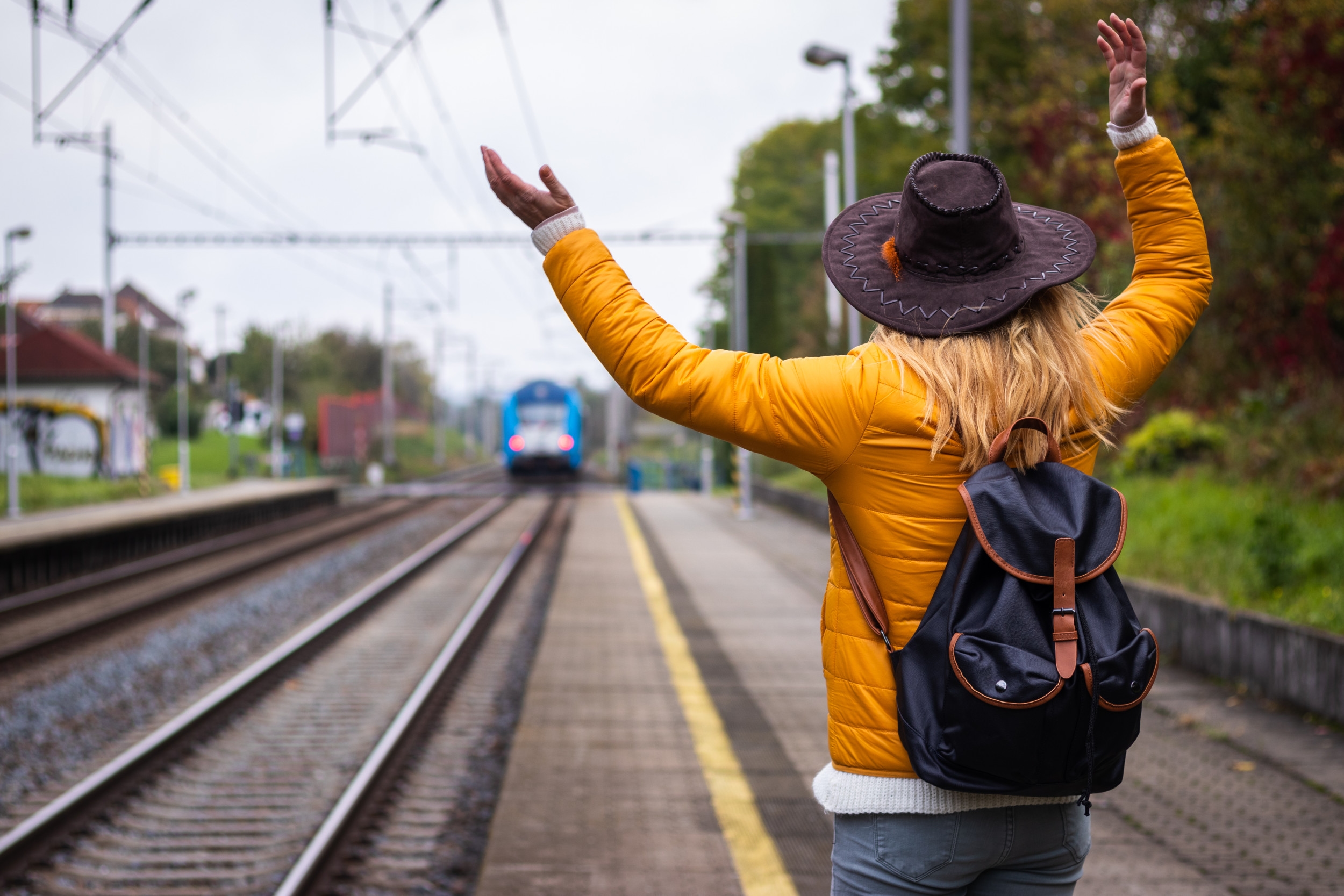 Shock Over Who Is Blocking Train Leaving Passengers Stranded on Tracks