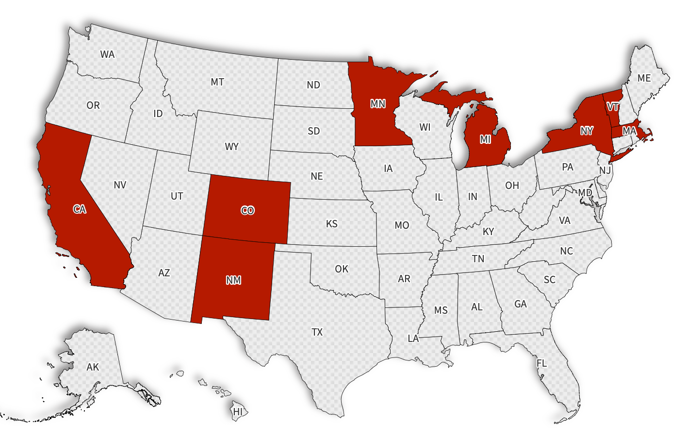 Map Shows States Offering Free School Meals