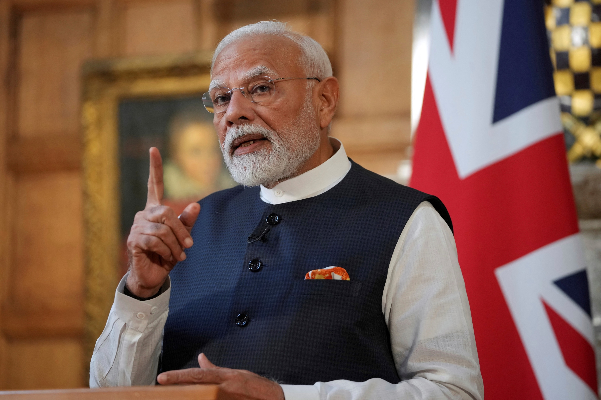 India's Modi Sends Message to Trump Over Tariffs