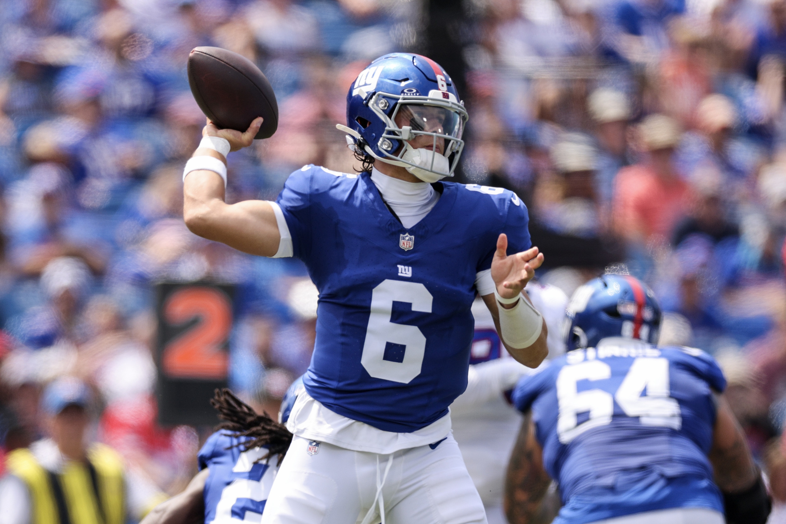 NFL Fans React to Jaxson Dart's First Touchdown With NY Giants