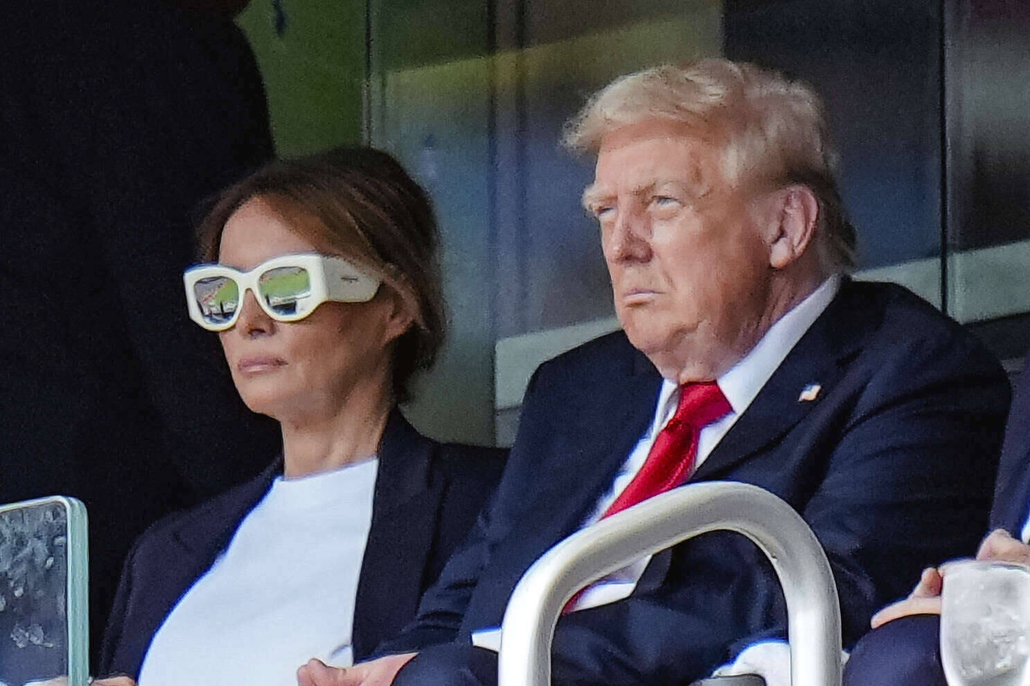 Donald Trump Reacts to Melania's $1B Defamation Threat Against Hunter Biden