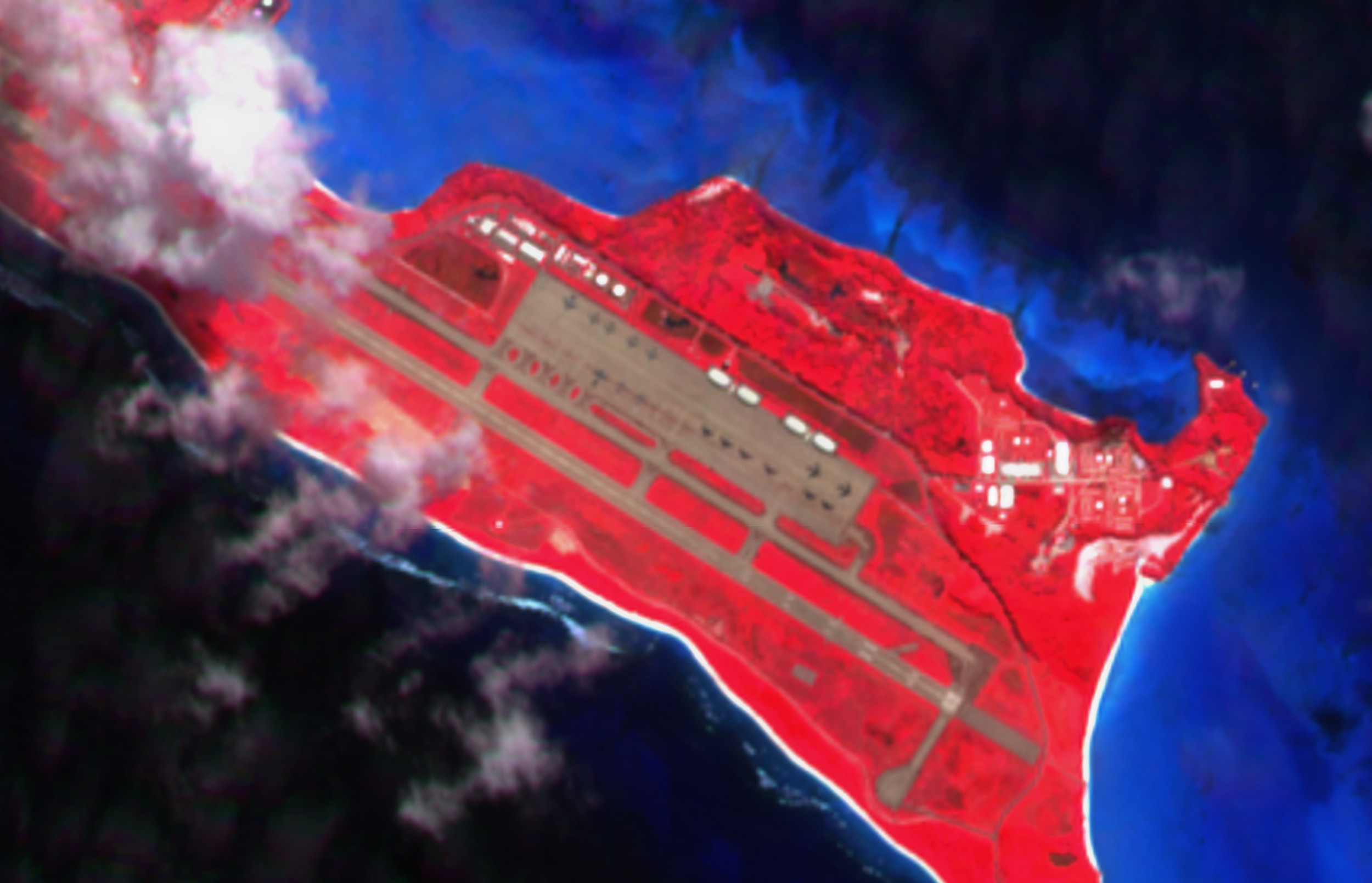 How Trump Used a Remote Island Base To Warn Iran