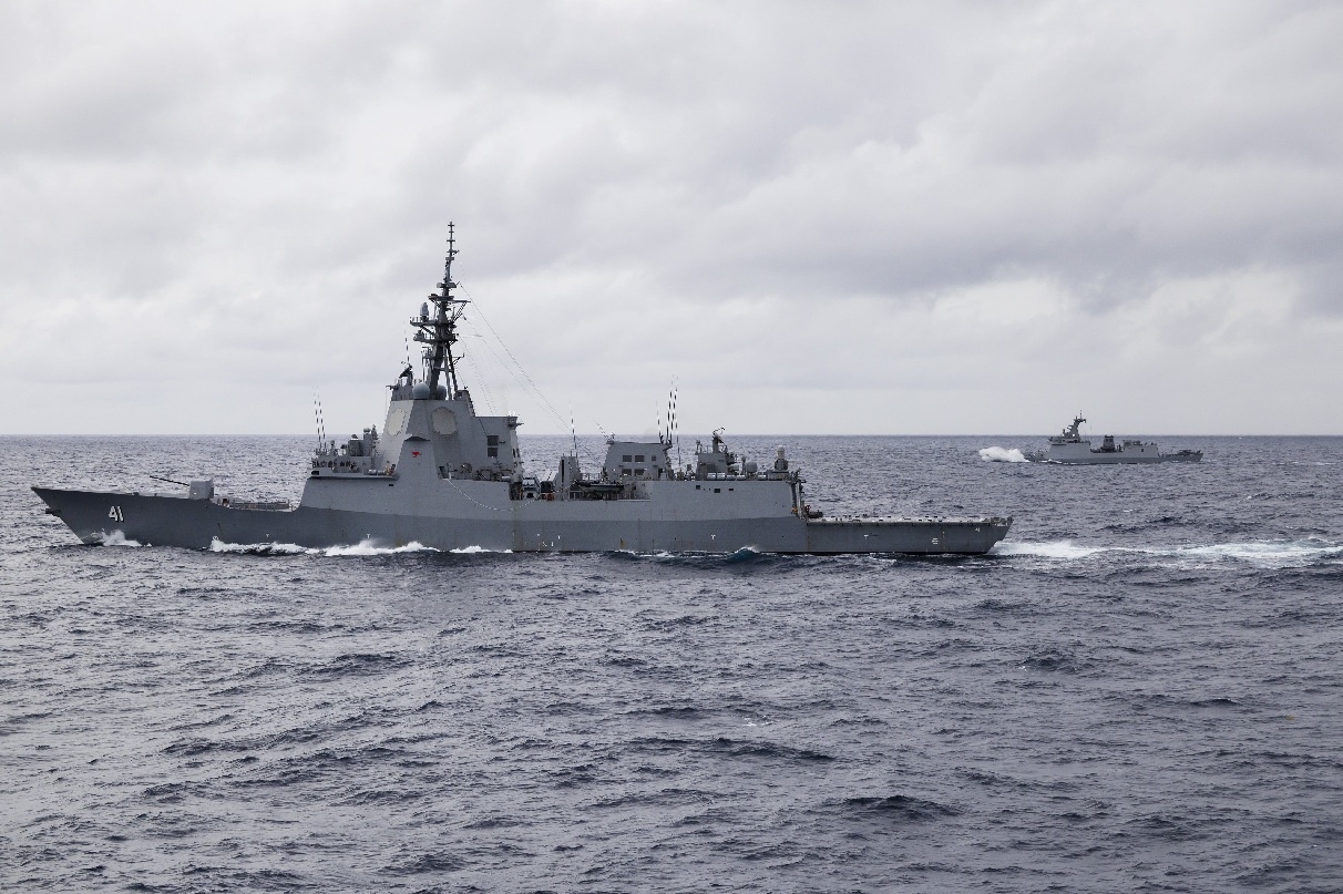 US Allies Send Warships to Contested Waters Claimed by China