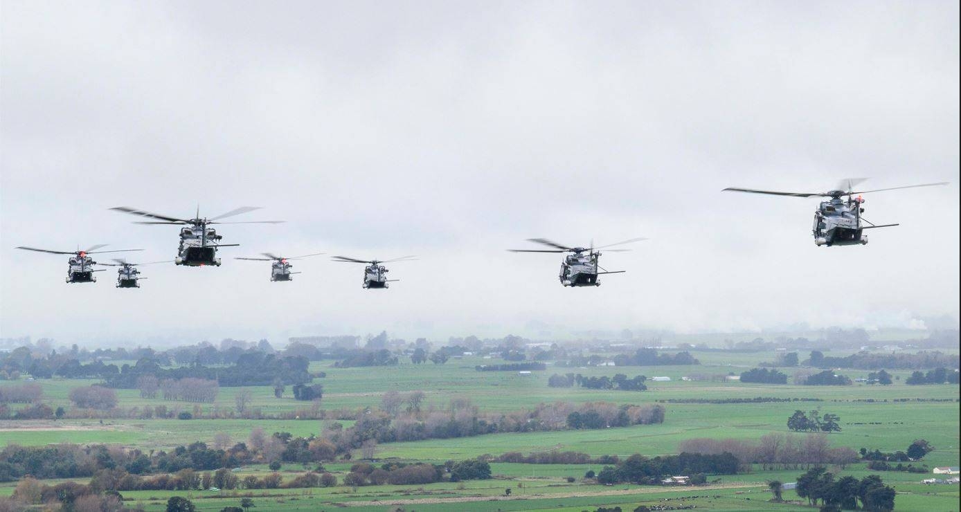 RNZAF claims world first in NH90 helicopter software upgrade