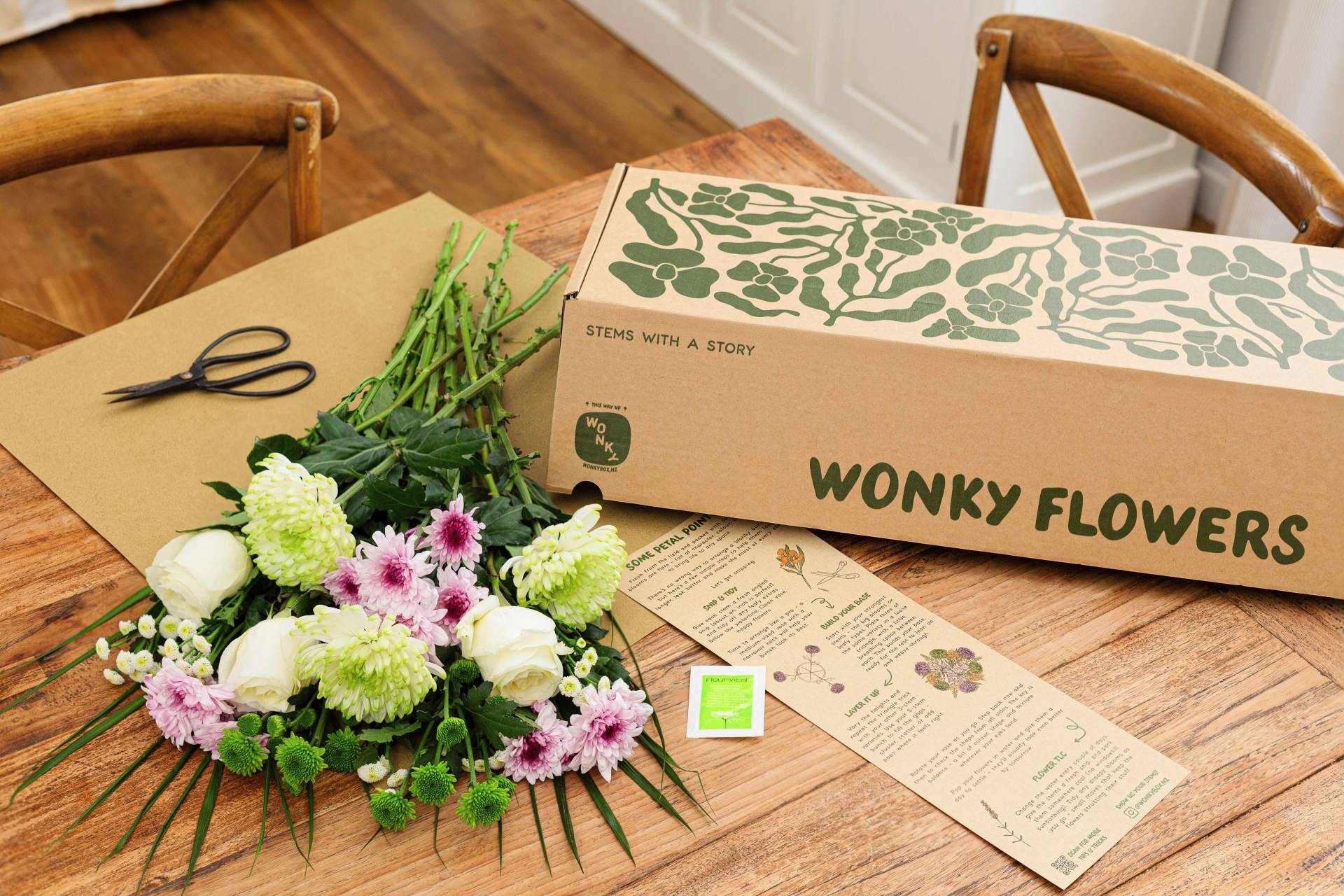 Business is blooming for Wonky Box founders