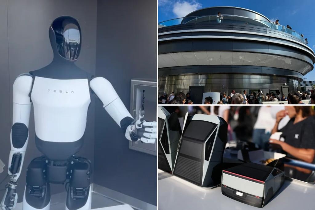 Tesla Launches Hi- Tech Diner in Hollywood with EV 'Drive-in-Theater,' Popcorn Serving Robot and More