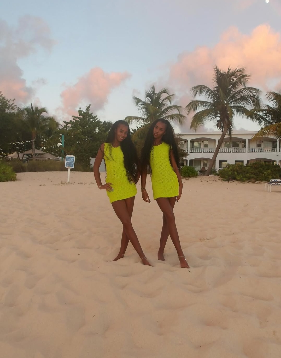 Diddy's Twin Daughters Get in Trouble Moments Before Rollercoaster Ride