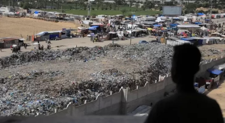 260,000 Tons of Trash Threaten Gaza's Water, Health