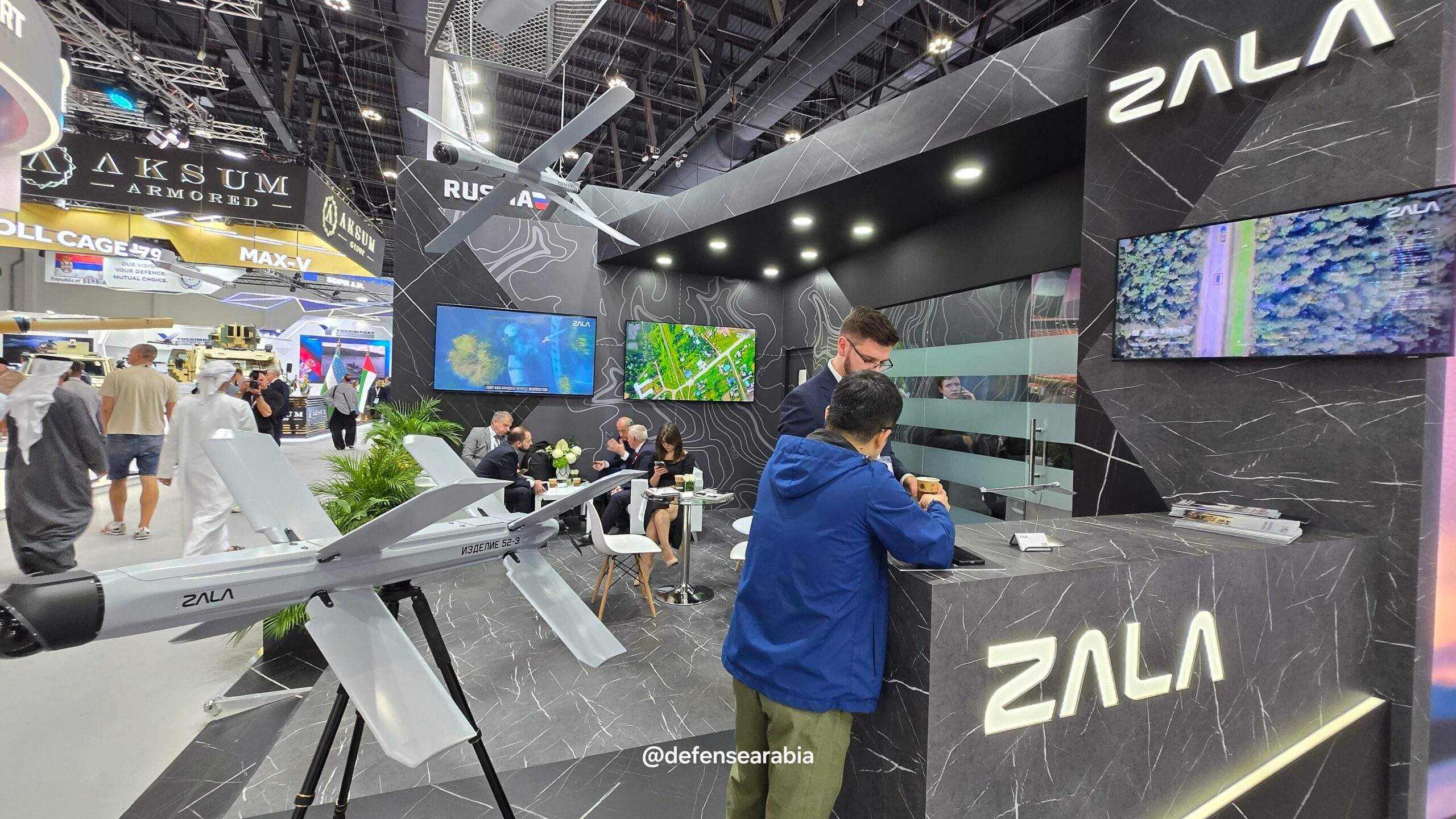 الذكاء الاصطناعي يغيّر قواعد اللعبة.. Zala Aero تعرض قدرات Lancet-E في 'آيدكس 2025'