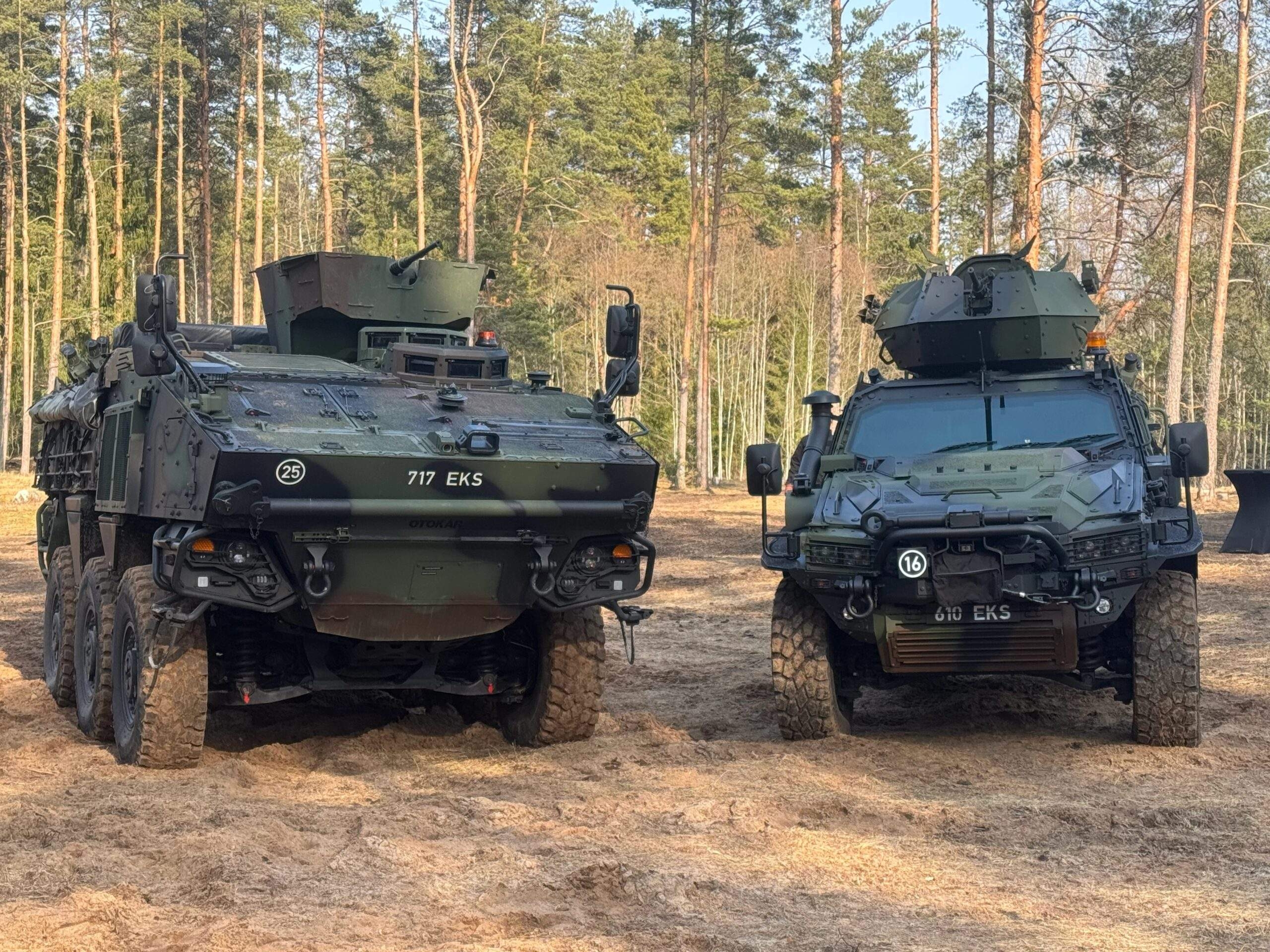 إستونيا تتسلم دفعة من مدرعات Otokar وNurol Makina