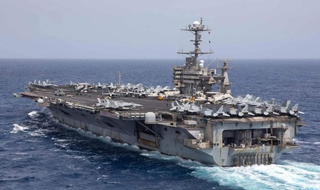 البحرية الأمريكية تعلن سقوط مقاتلة F/A-18E سوبر هورنت من حاملة الطائرات 'هاري ترومان' في البحر الأحمر