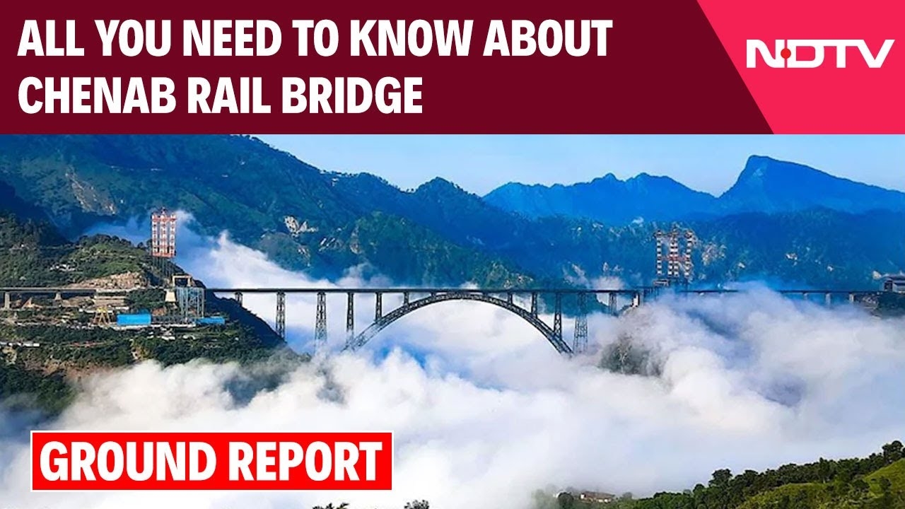 Key Facts About World's Tallest Rail Bridge In India: NDTV Ground Report