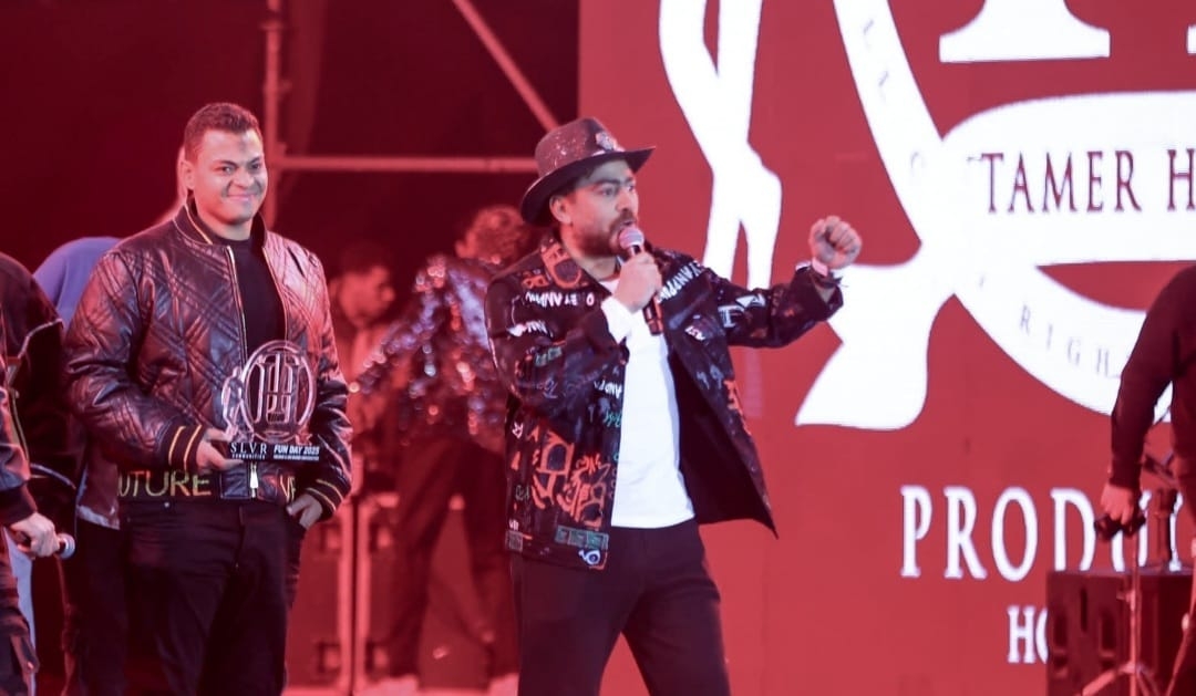 Slvr Communities sponsored Tamer Hosny's valentine's concert