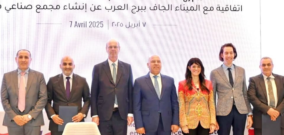إنشاء مجمع صناعي لشركة ألستوم ببرج العرب