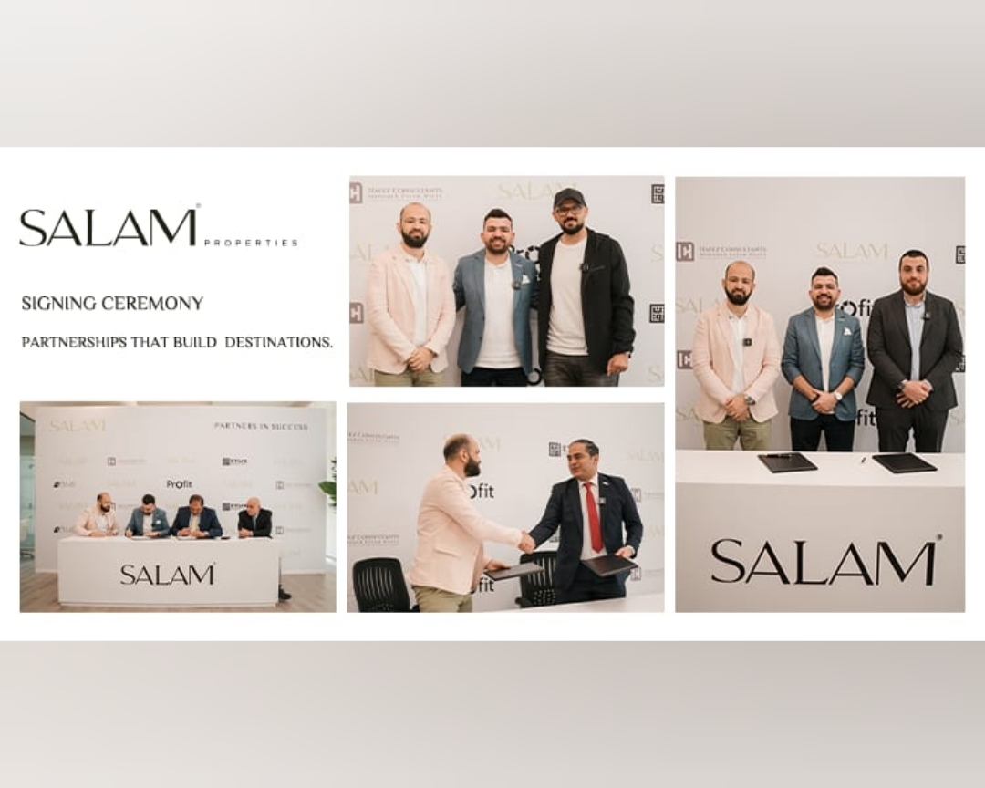 Salam Properties Forms Strategic Alliances with 4 Leading Firms to Elevate Real Estate Projects in Egypt
