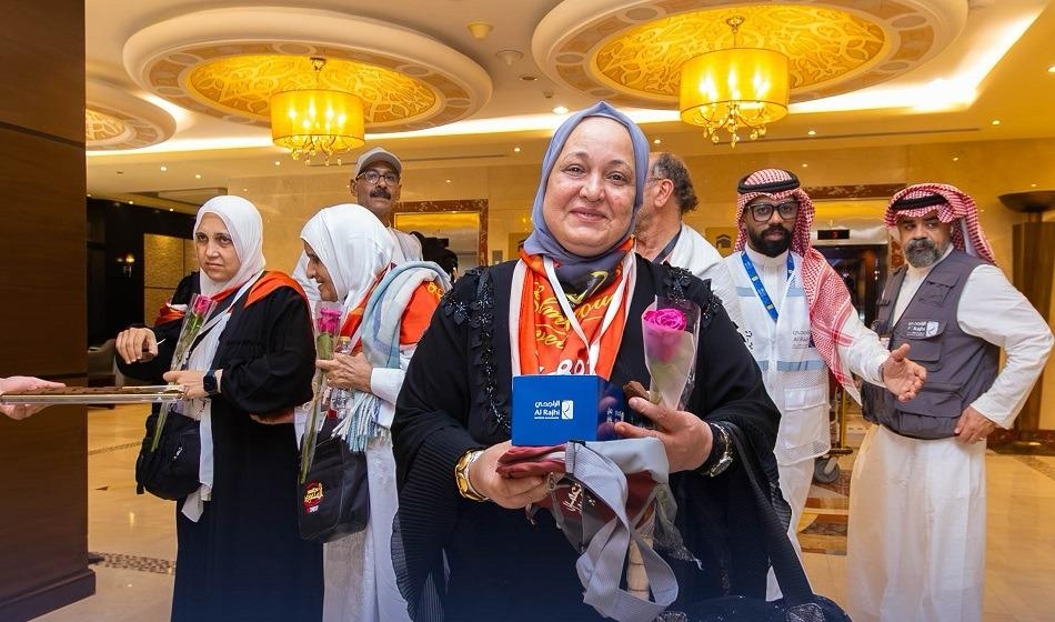 الراجحي للطوافة تستقبل طلائع الحجاج المصريين بالمستوى الاقتصادي بحفاوة ضمن استعدادات موسم الحج