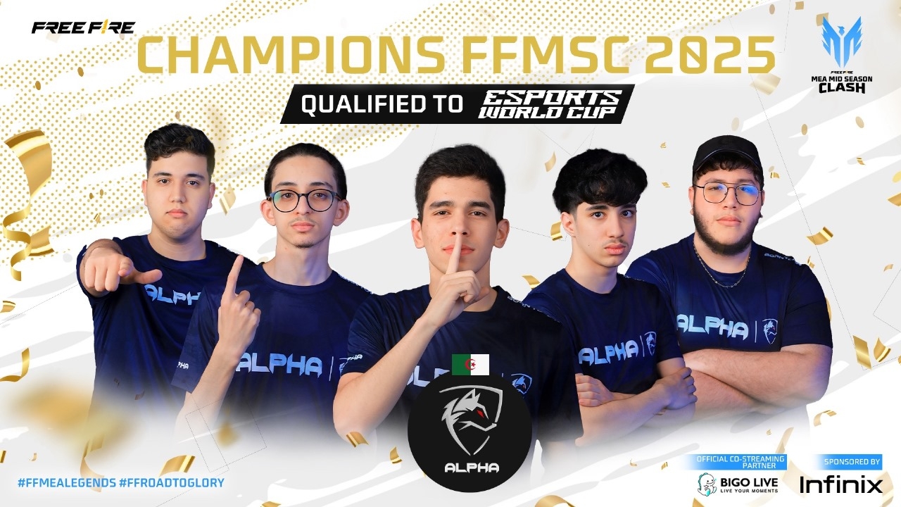 ALPHA ESPORTS Crowned FFMSC 2025 Champion, Secures Spot at EWC Free Fire 2025 in Riyadh
