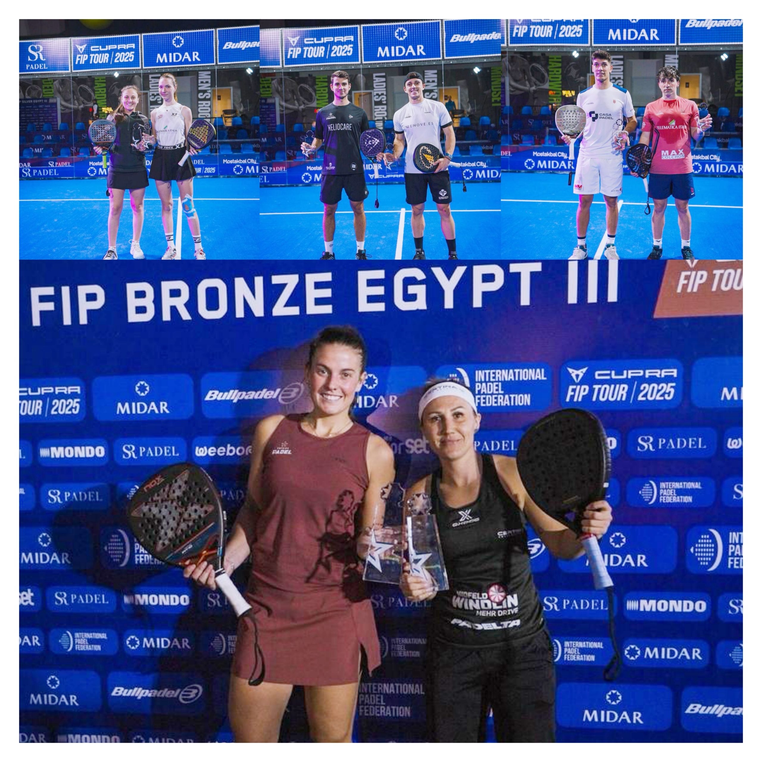 International Padel Tennis Tournament Wraps Up in Mostakbal City, Sponsored by MIDAR