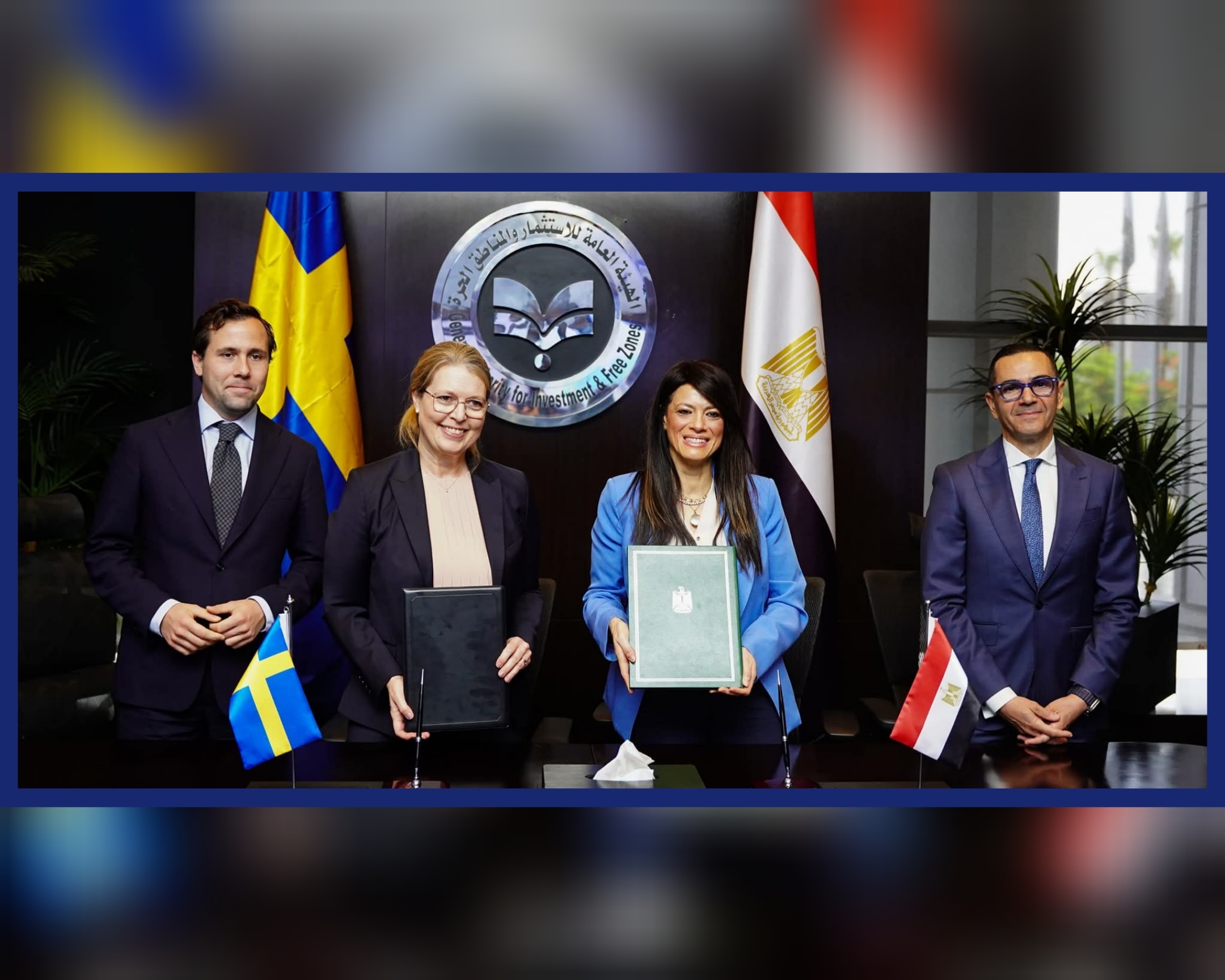 تعاون مصري سويدي لتعزيز الطاقة والنقل المستدام