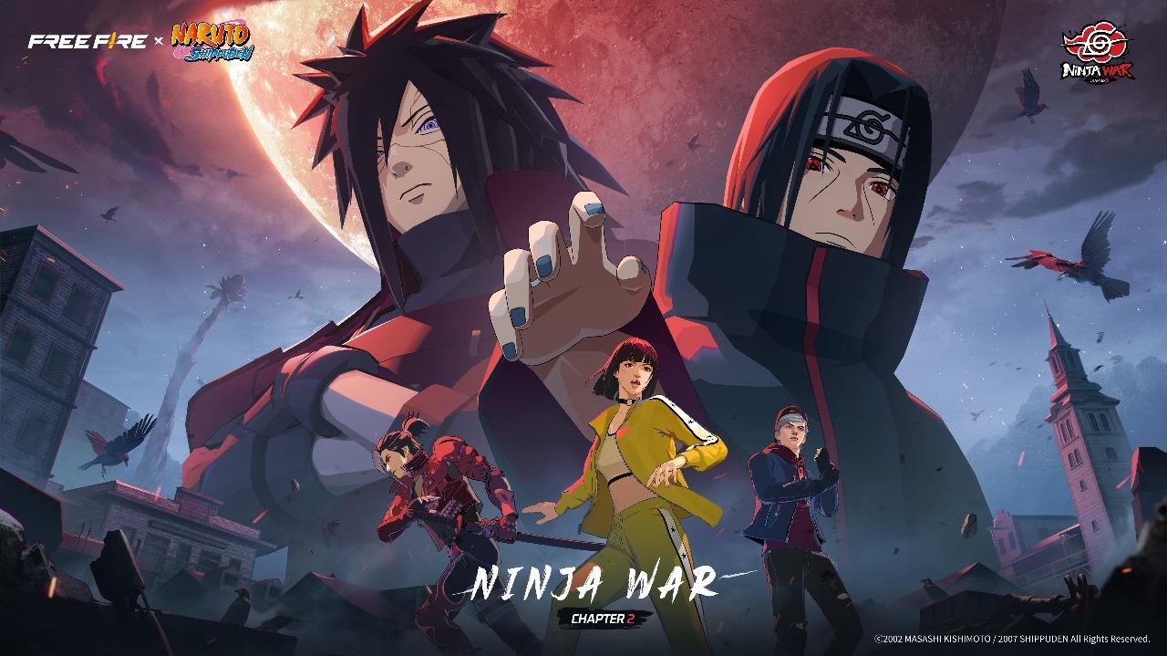 The Battle Reignites in Free Fire x NARUTO SHIPPUDEN Chapter 2
