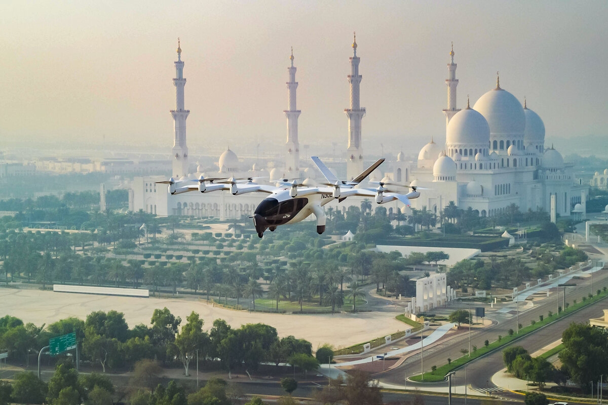 Abu Dhabi successfully completes first test flight of 'Midnight' flying taxi