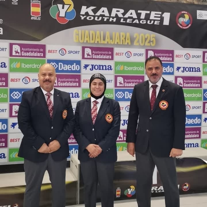 3 حكام أردنيين يشاركون في إدارة فعاليات بطولة الدوري العالمي للكراتيه