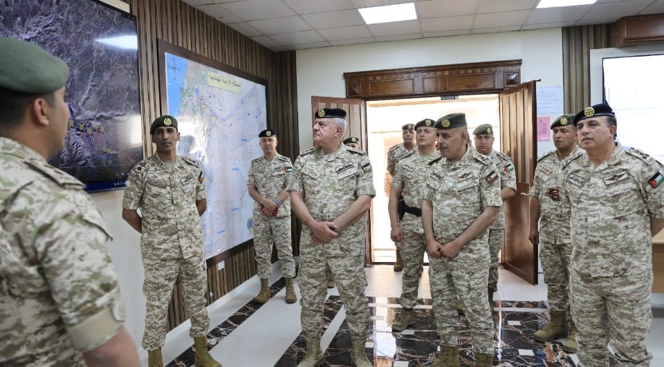 الحنيطي يزور مديرية أمن الحدود في موقعها الجديد