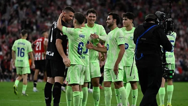 فوز شرفي لبرشلونة على بلباو في ختام الدوري الإسباني