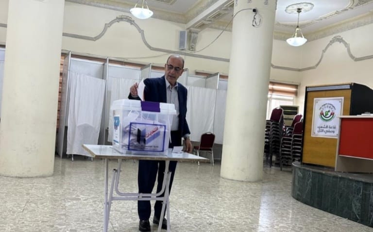 وزير الادارة المحلية المهندس وليد المصري يشارك بانتخابات 'المهندسين'- صور