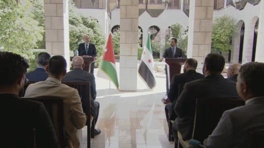 إنشاء مجلس تنسيقي بين الأردن وسوريا