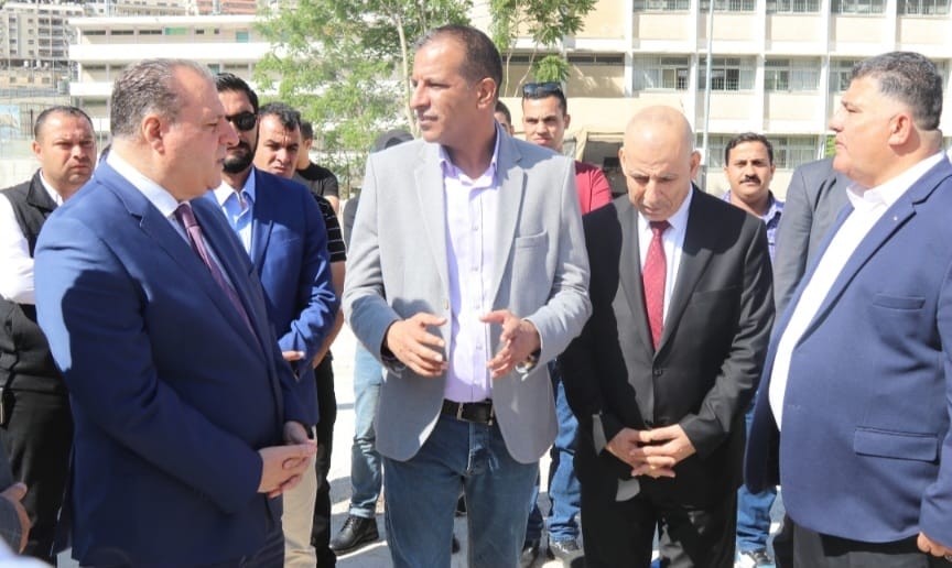 السفير الأردني في فلسطين يزور المستشفى الميداني الأردني نابلس6
